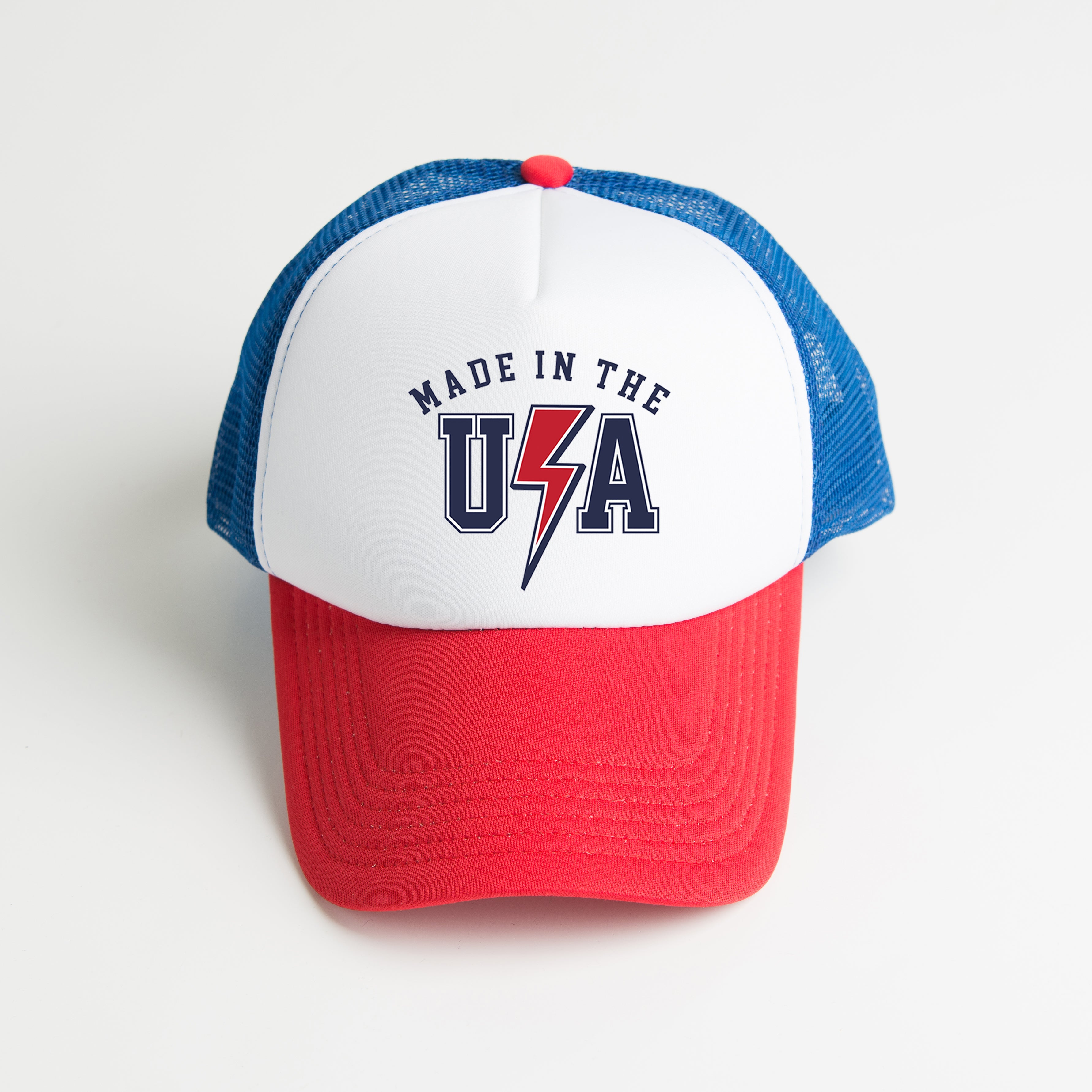 USA Lightning Bolt | Foam Trucker Hat