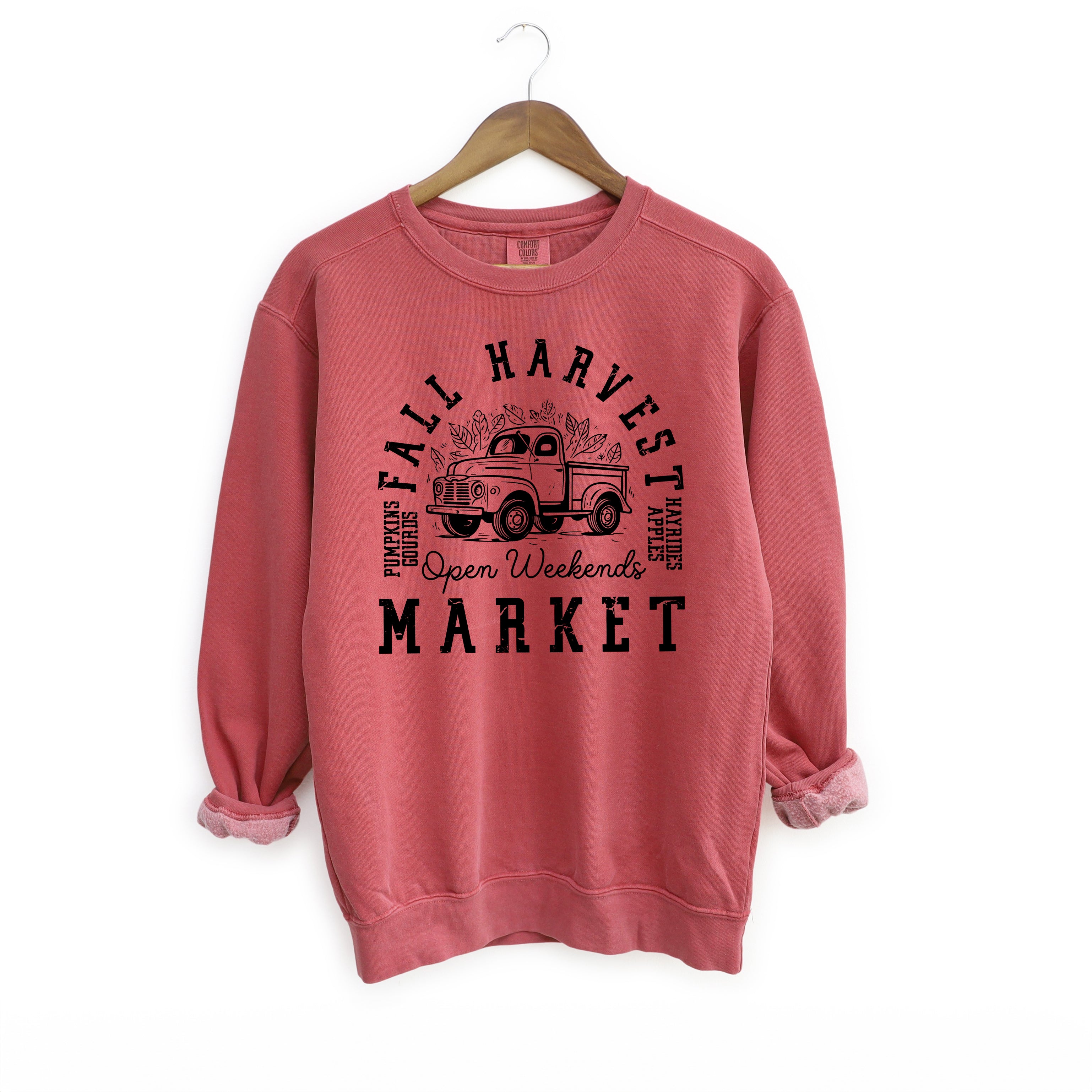 Fall Harvest Market | Garment Dyed Sweatshirt