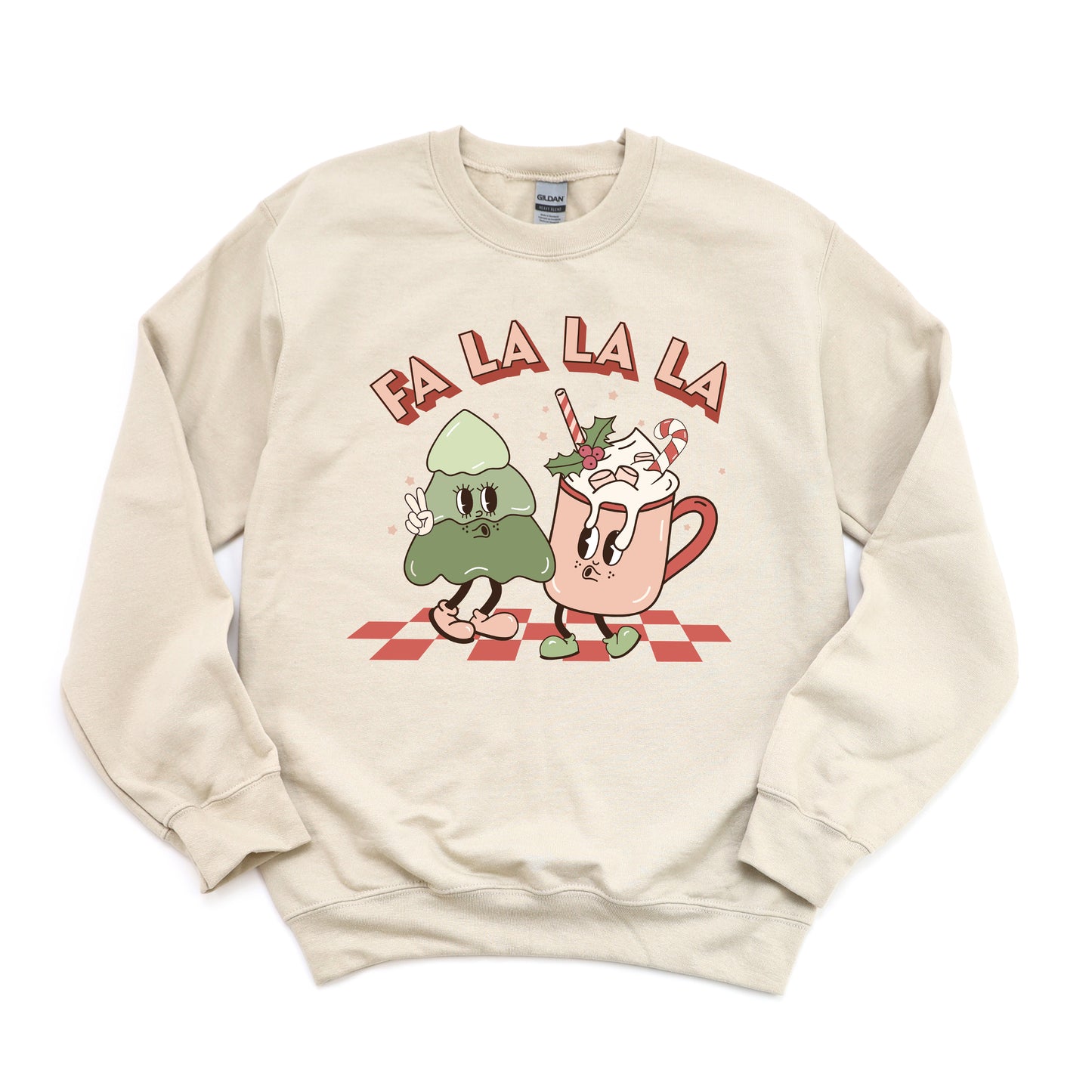 Retro Fa La La | Sweatshirt