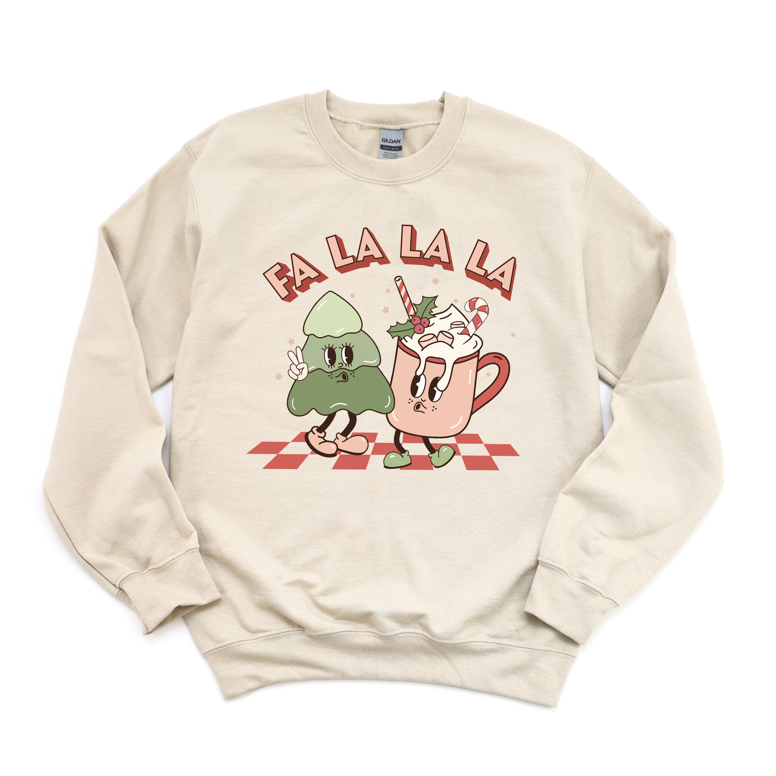 Retro Fa La La | Sweatshirt