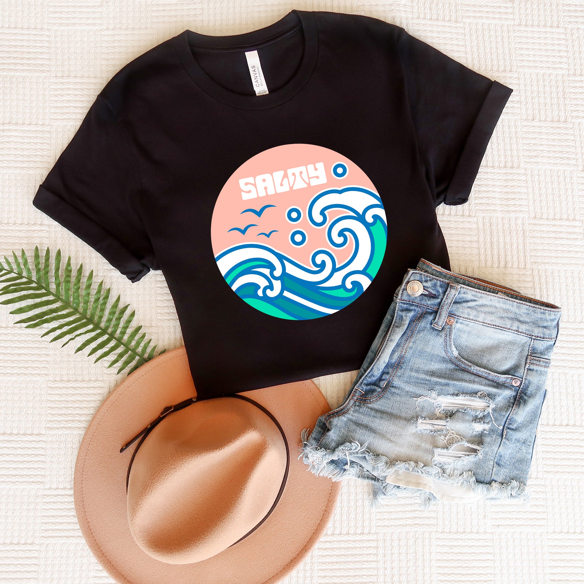 Salty Circle | Short Sleeve Crew Neck