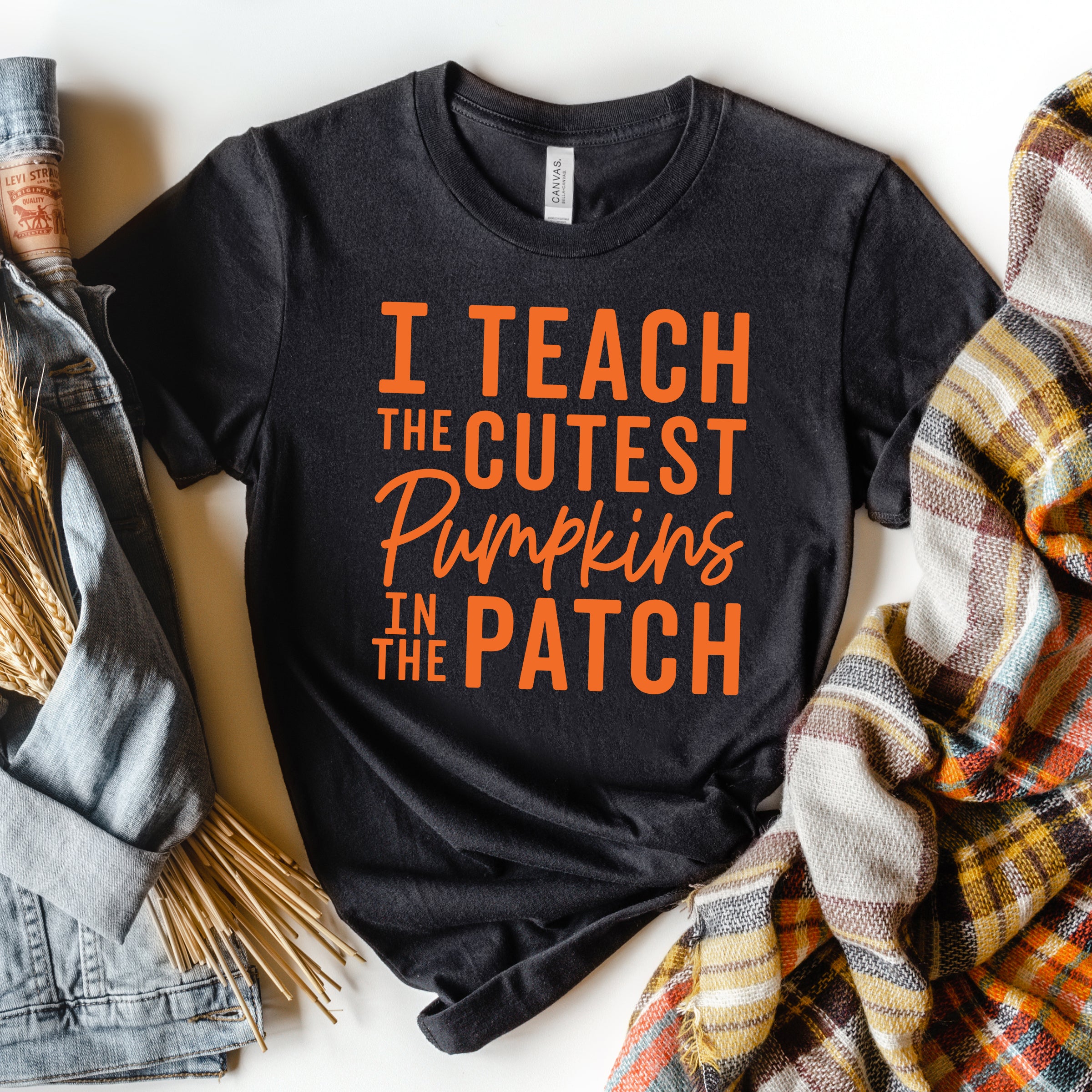 I Teach the Cutest Pumpkins in the Patch | Short Sleeve Graphic Tee