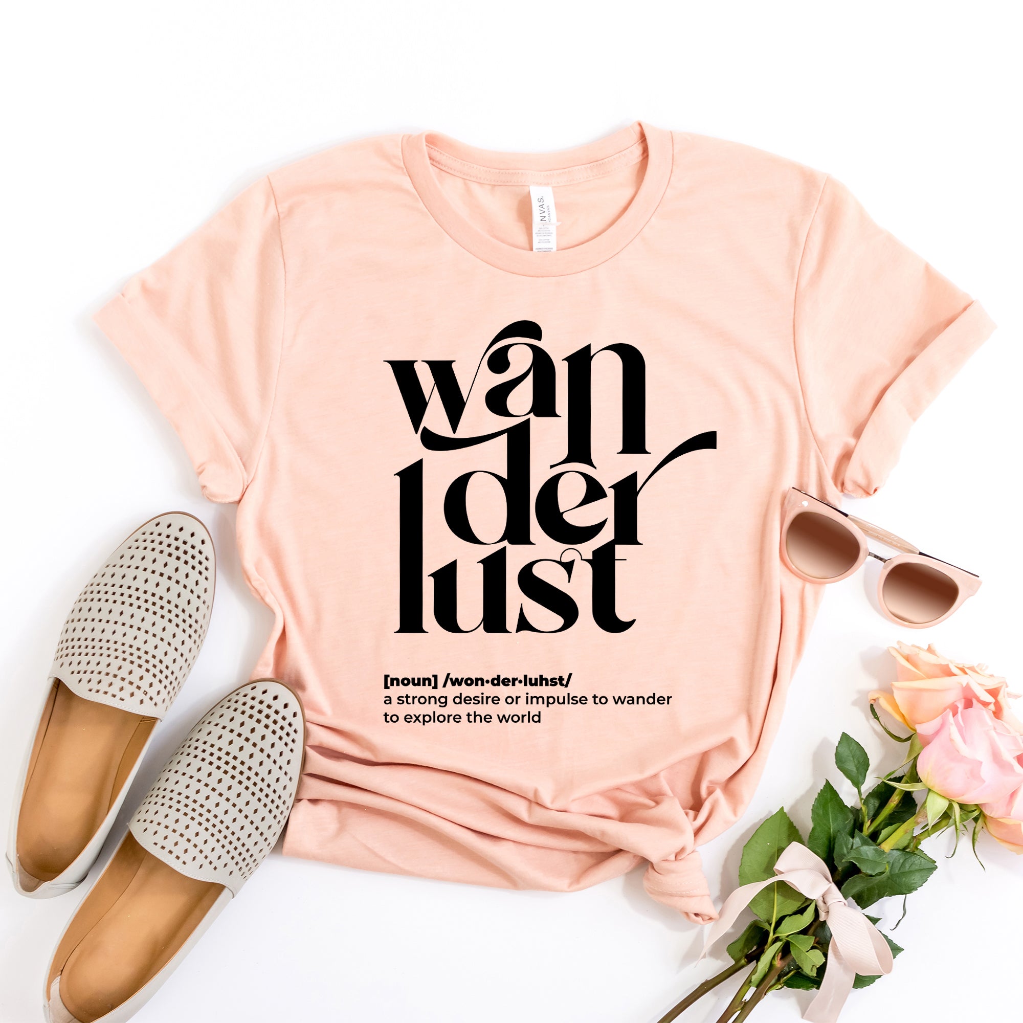 Wanderlust Definition | Short Sleeve Crew Neck