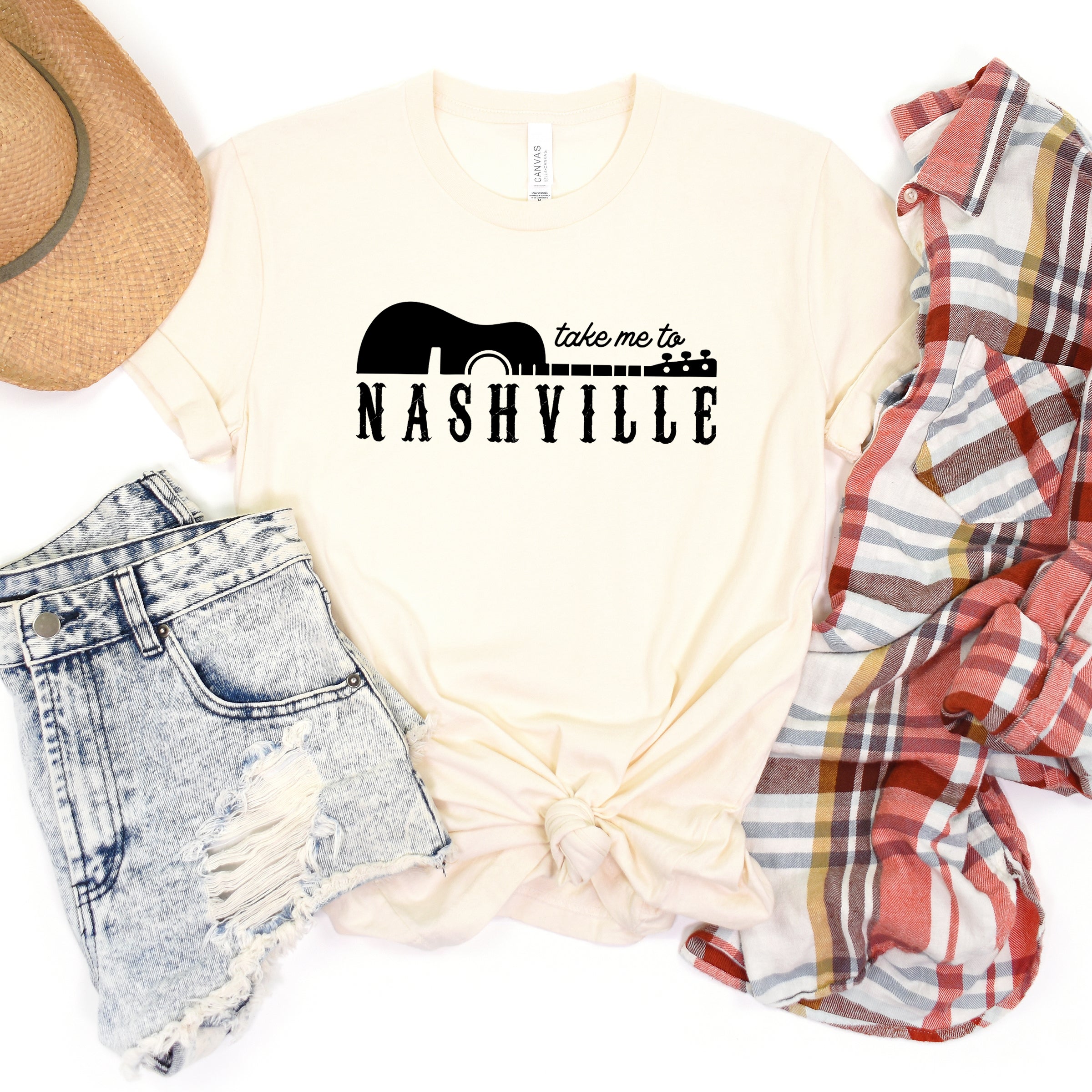 Take Me To Nashville | Short Sleeve Graphic Tee