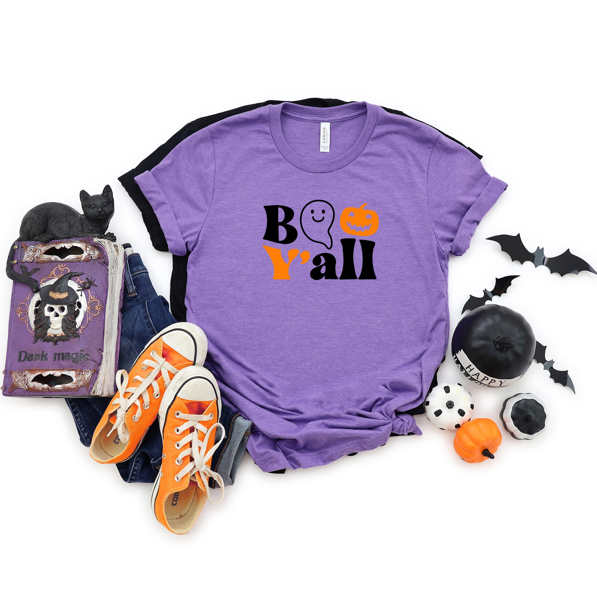 Boo Y'all | Short Sleeve Crew Neck