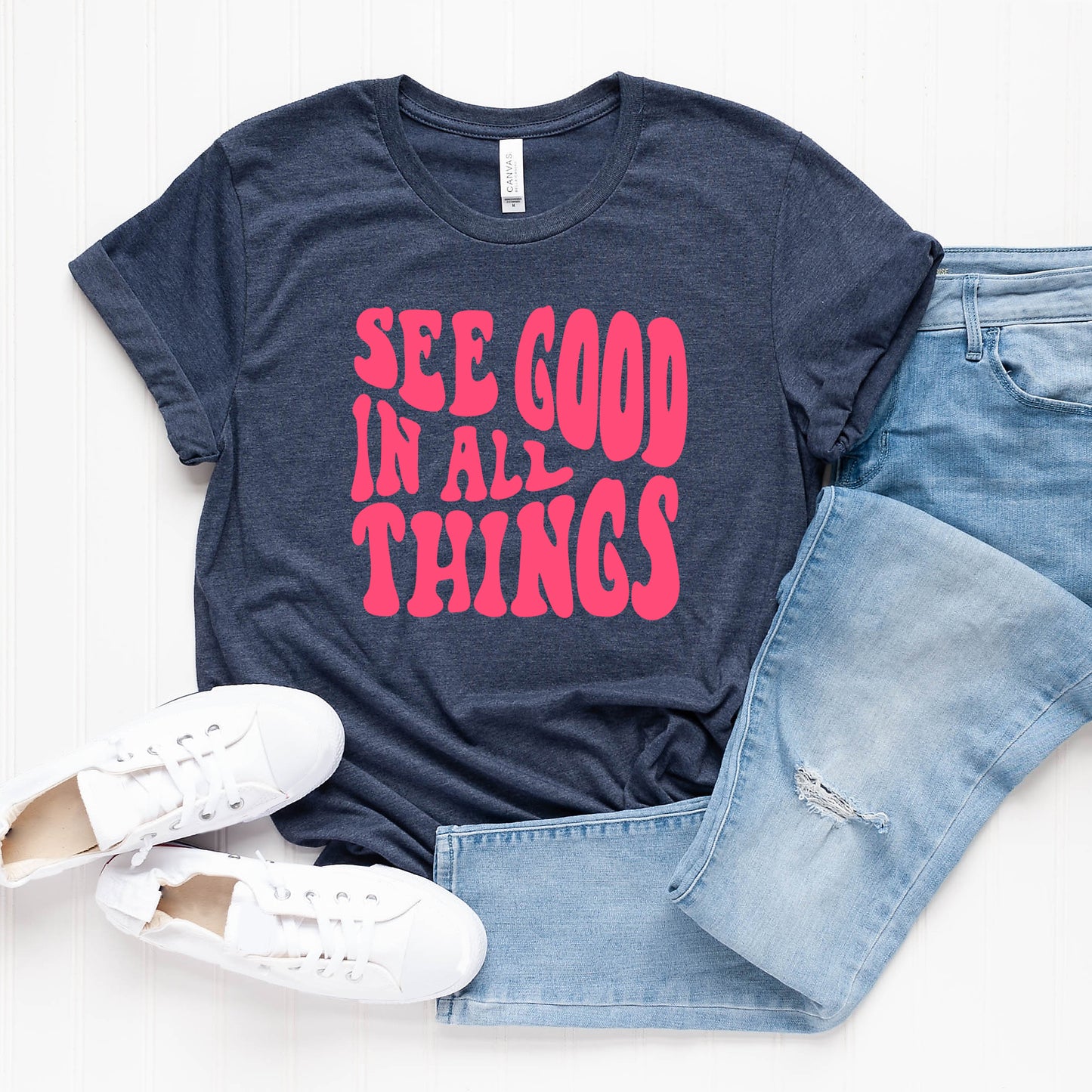See Good In All Things Wavy | Short Sleeve Graphic Tee