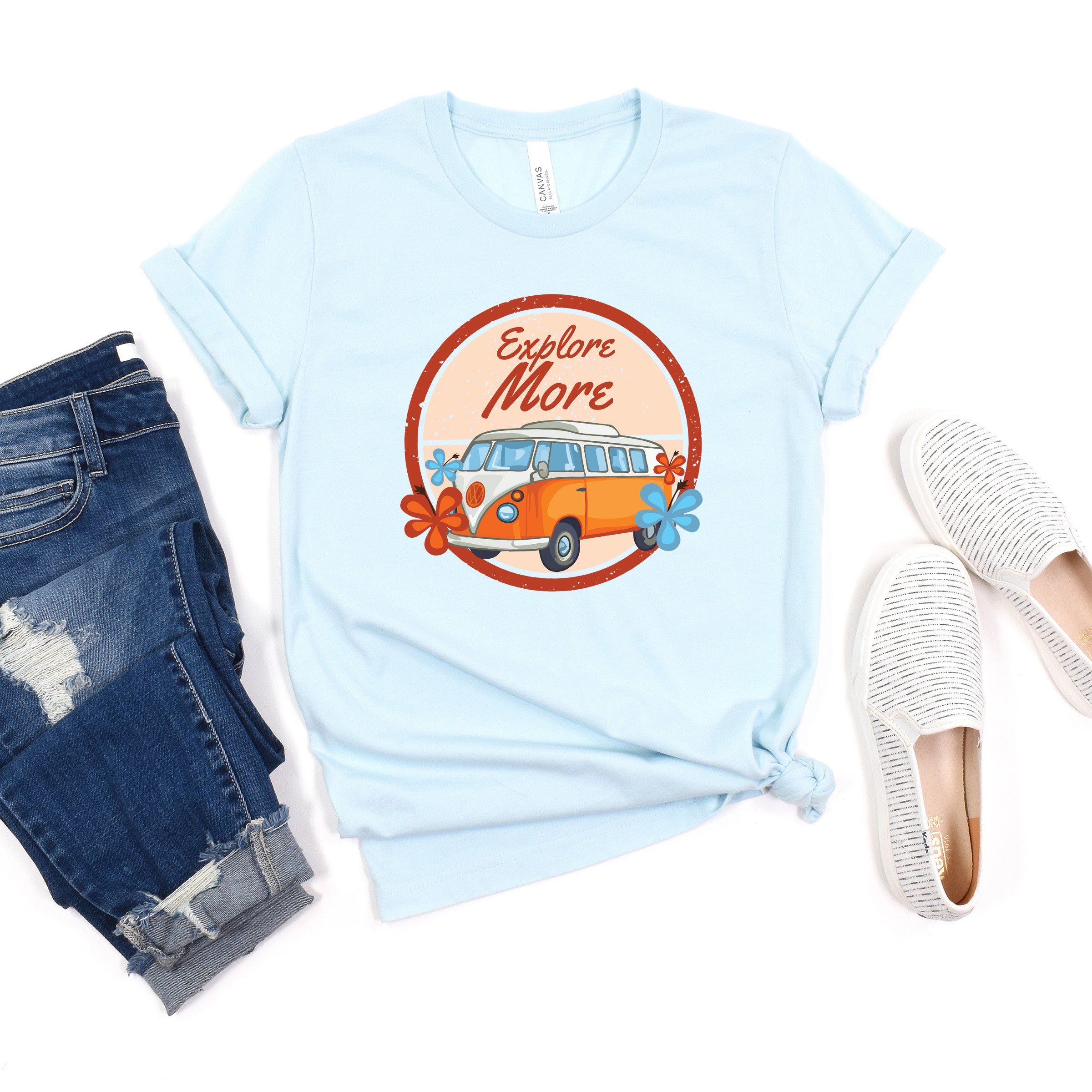 Explore More Flowers | Short Sleeve Graphic Tee