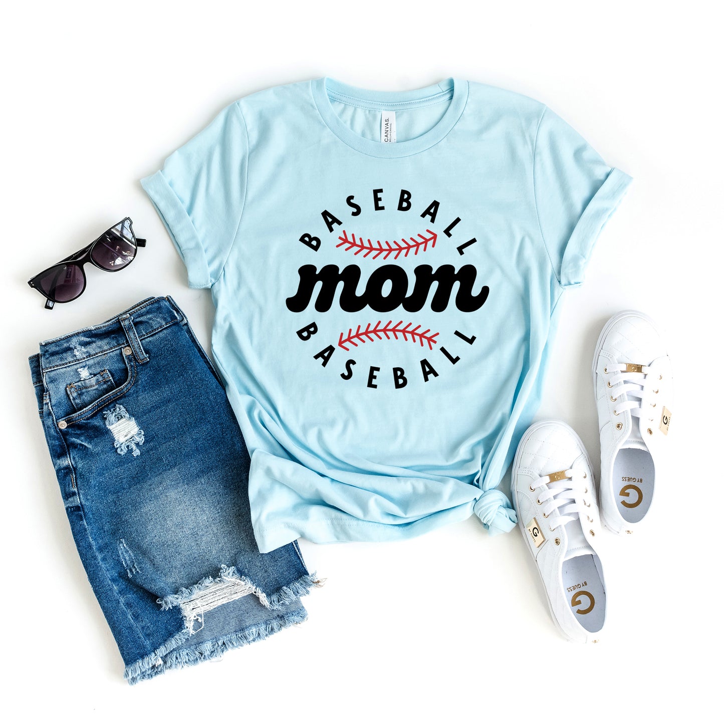 Baseball Mom Baseball | Short Sleeve Graphic Tee