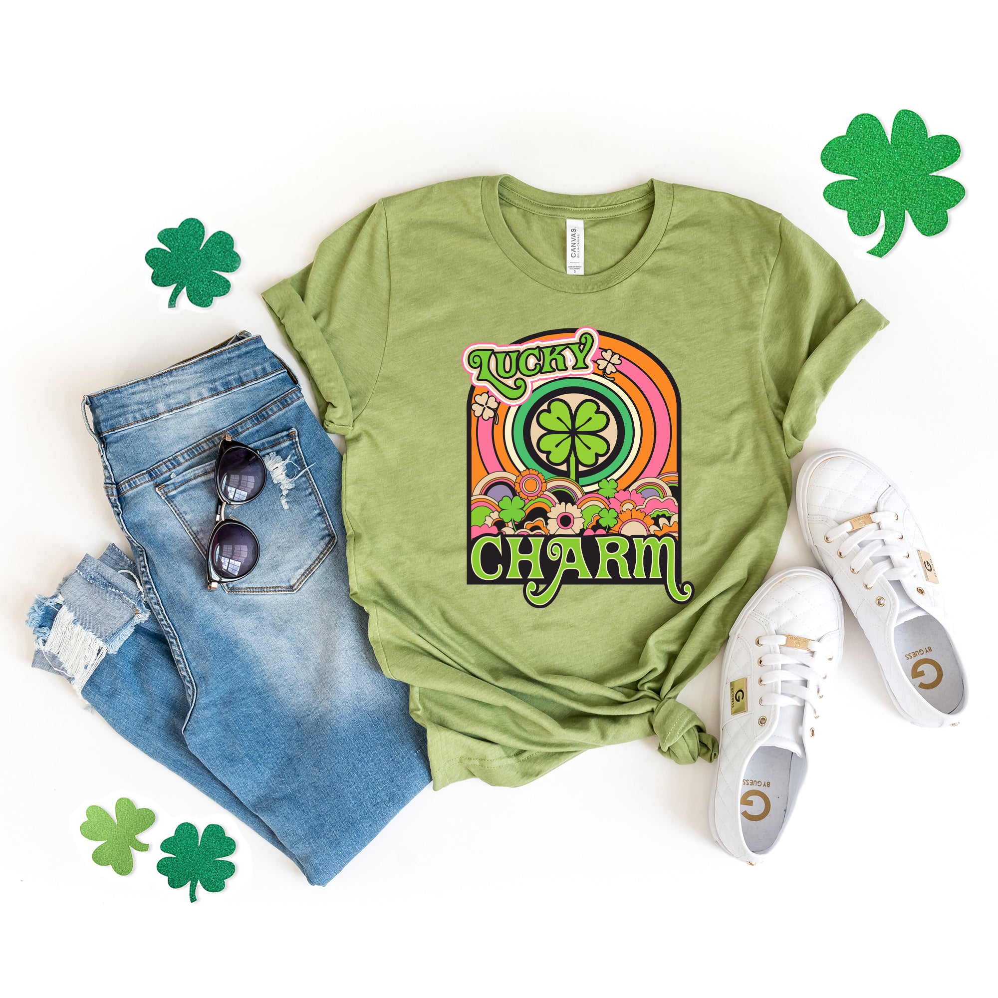 Lucky Charm Retro | Short Sleeve Crew Neck