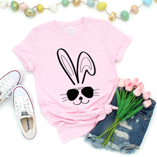 Sunglasses Bunny | Short Sleeve Graphic Tee