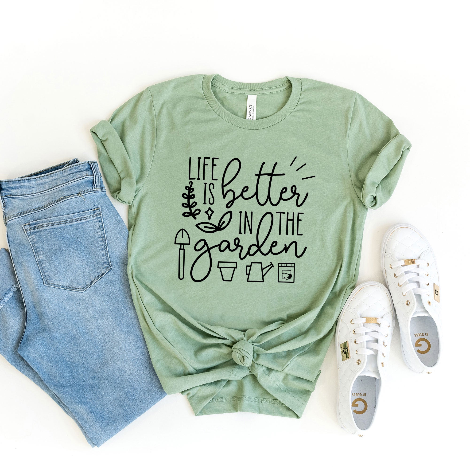 Life Is Better In The Garden | Short Sleeve Graphic Tee