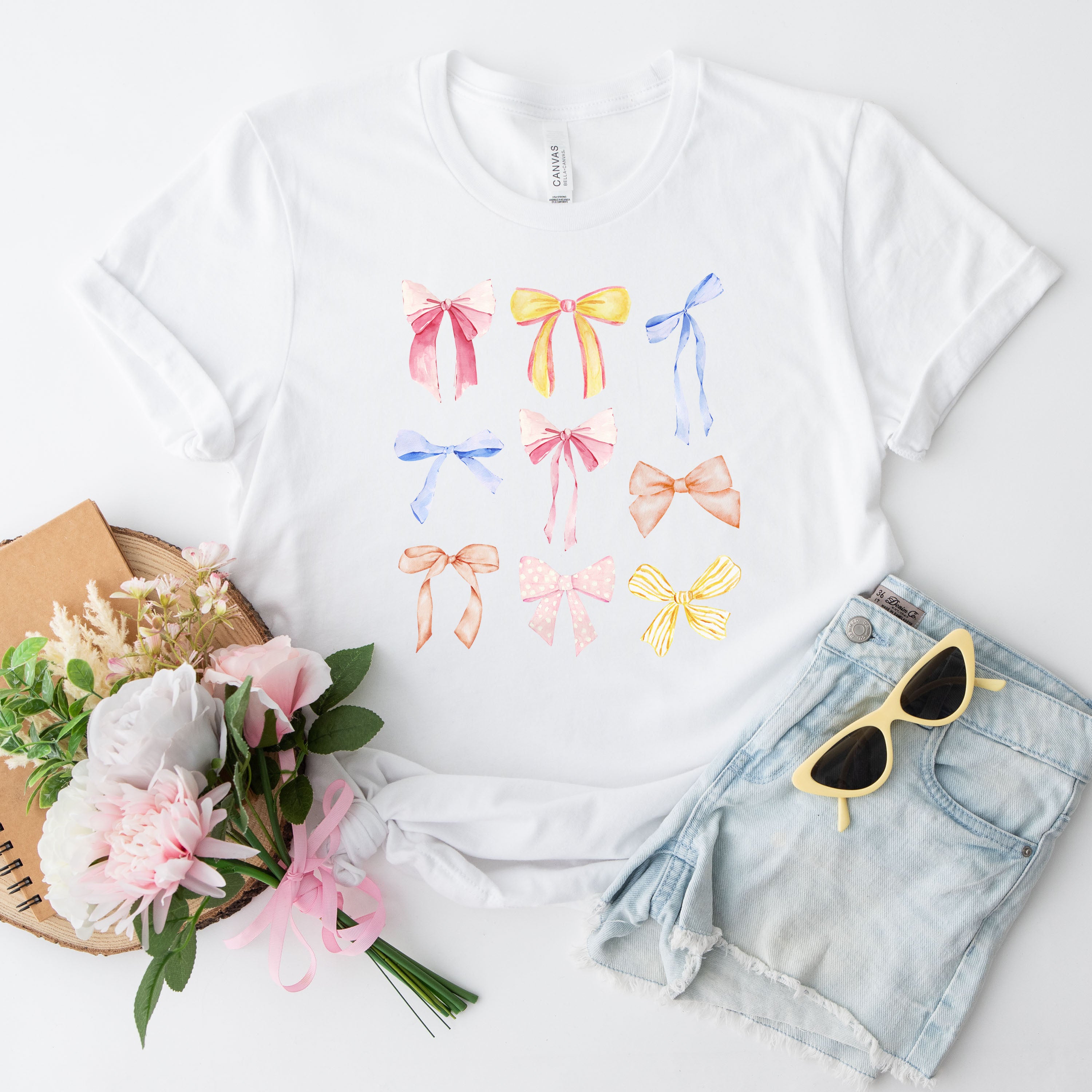 Coquette Bow Chart | Short Sleeve Graphic Tee