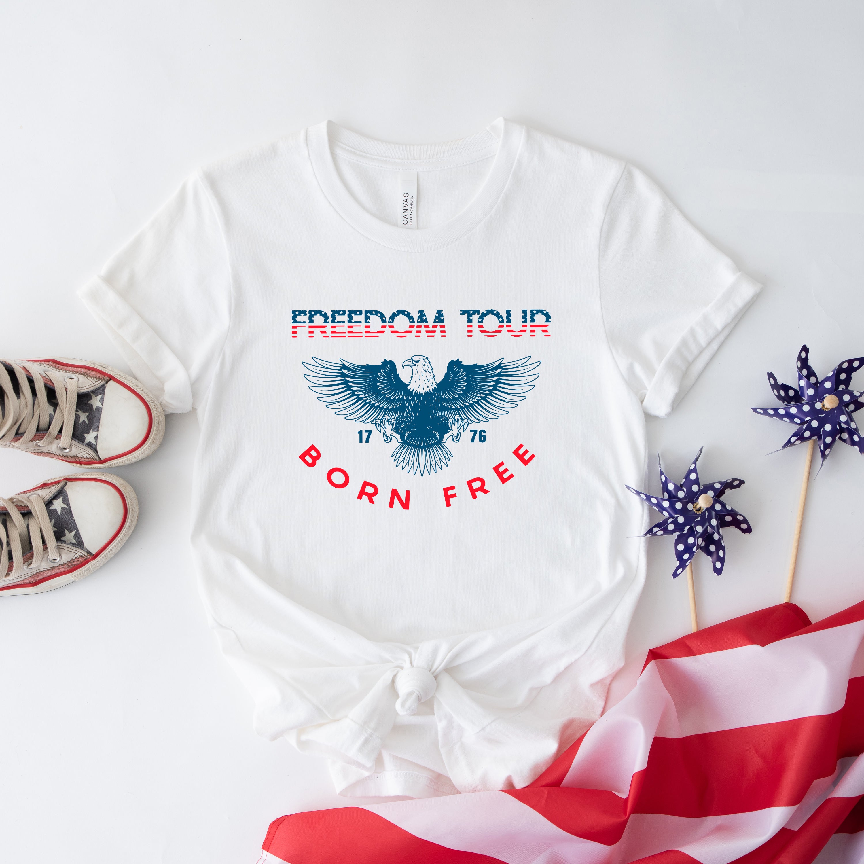 Freedom Tour Eagle | Short Sleeve Graphic Tee