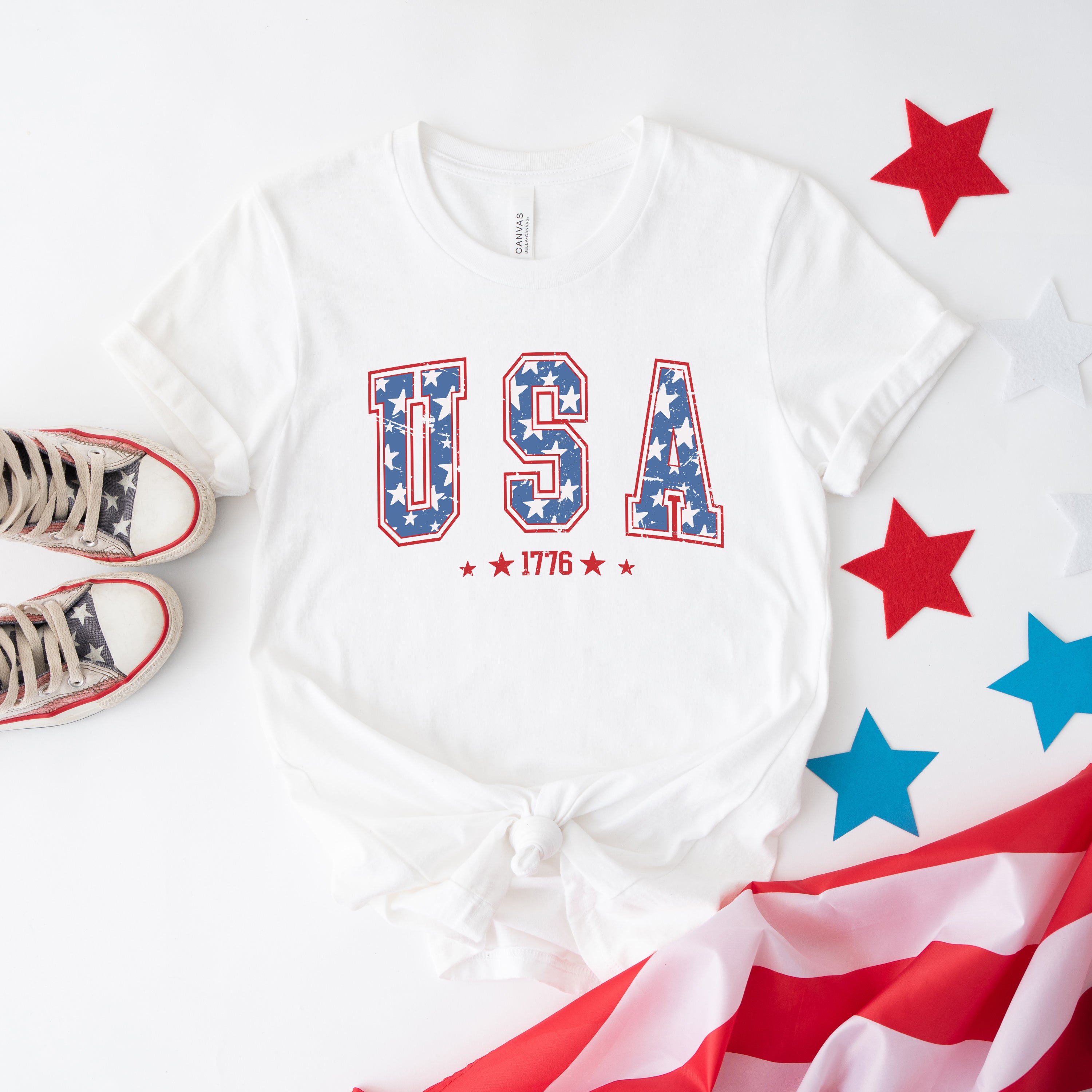 USA Varsity Stars | Short Sleeve Graphic Tee