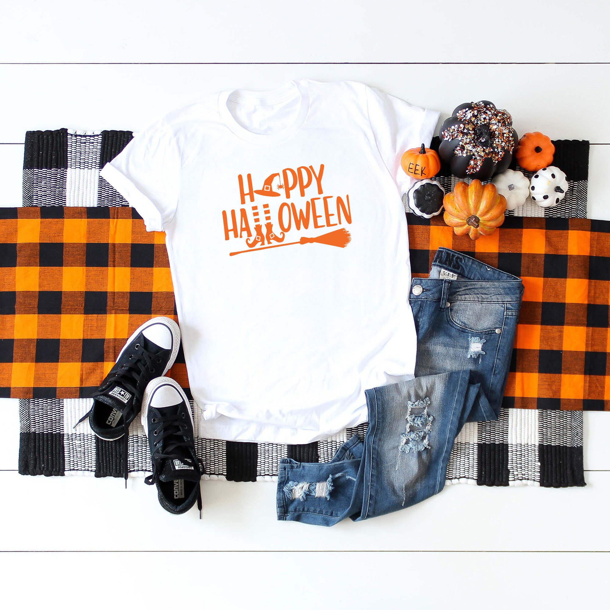 Happy Halloween | Short Sleeve Crew Neck
