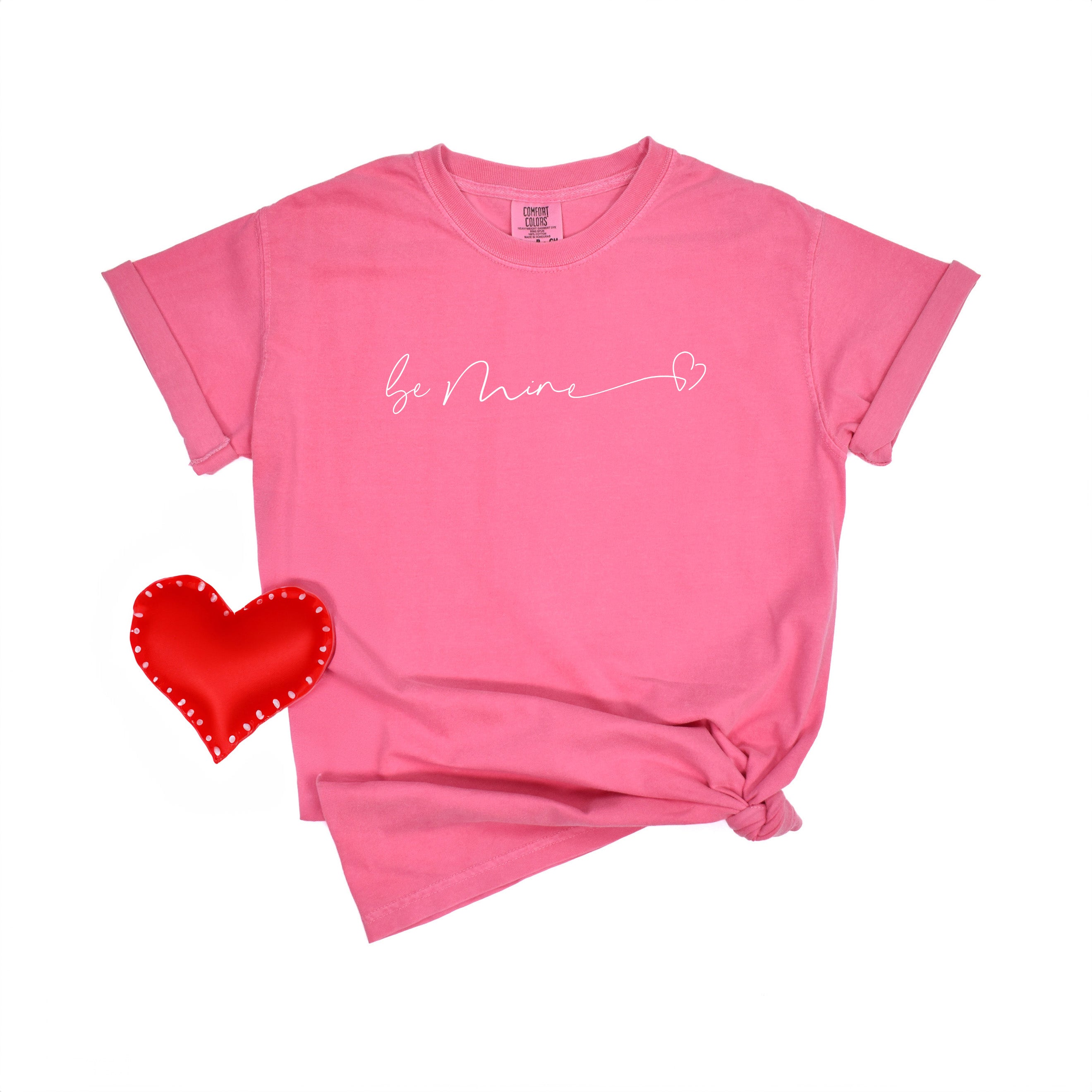 Be Mine Heart | Garment Dyed Tee