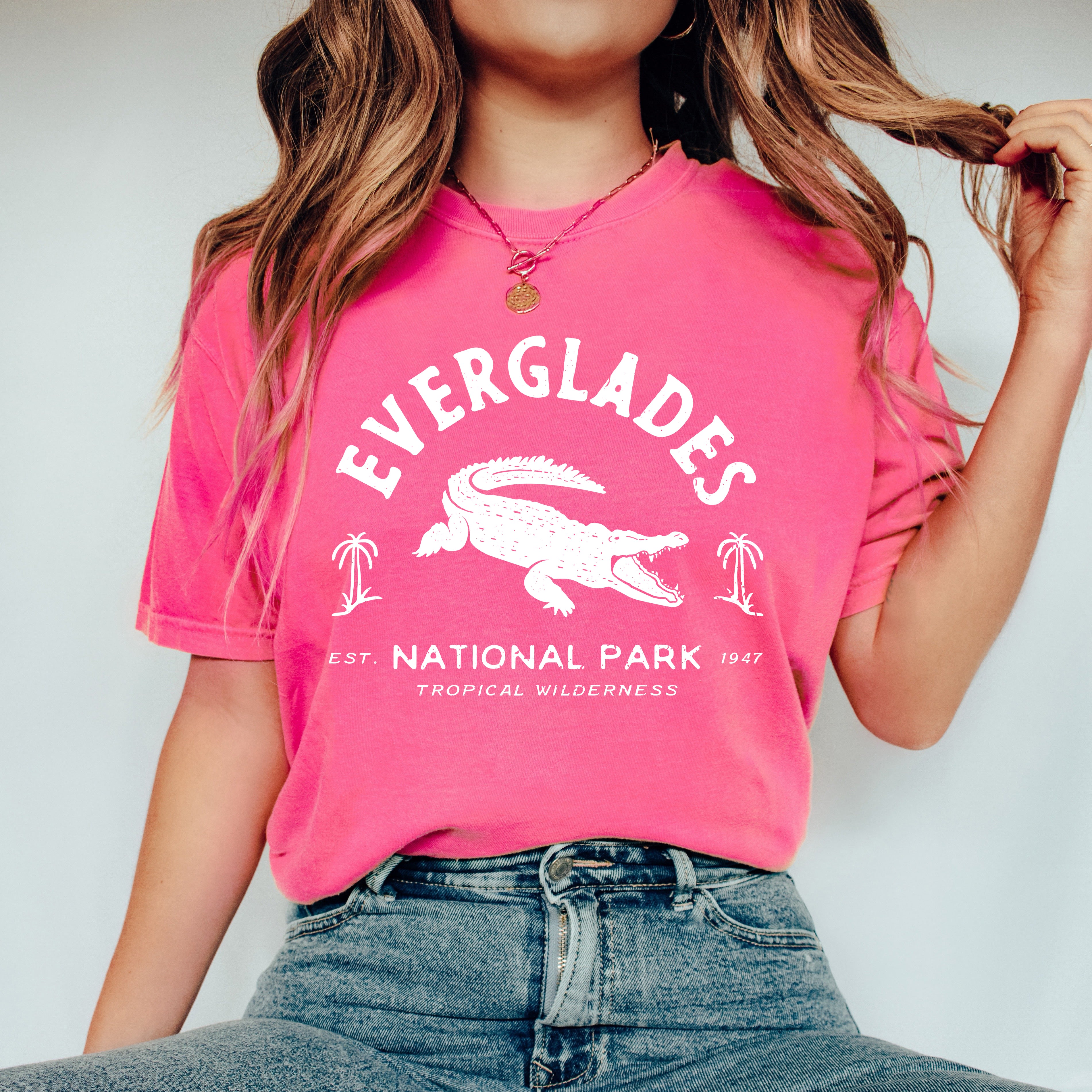 Vintage Everglades National Park | Garment Dyed Short Sleeve Tee
