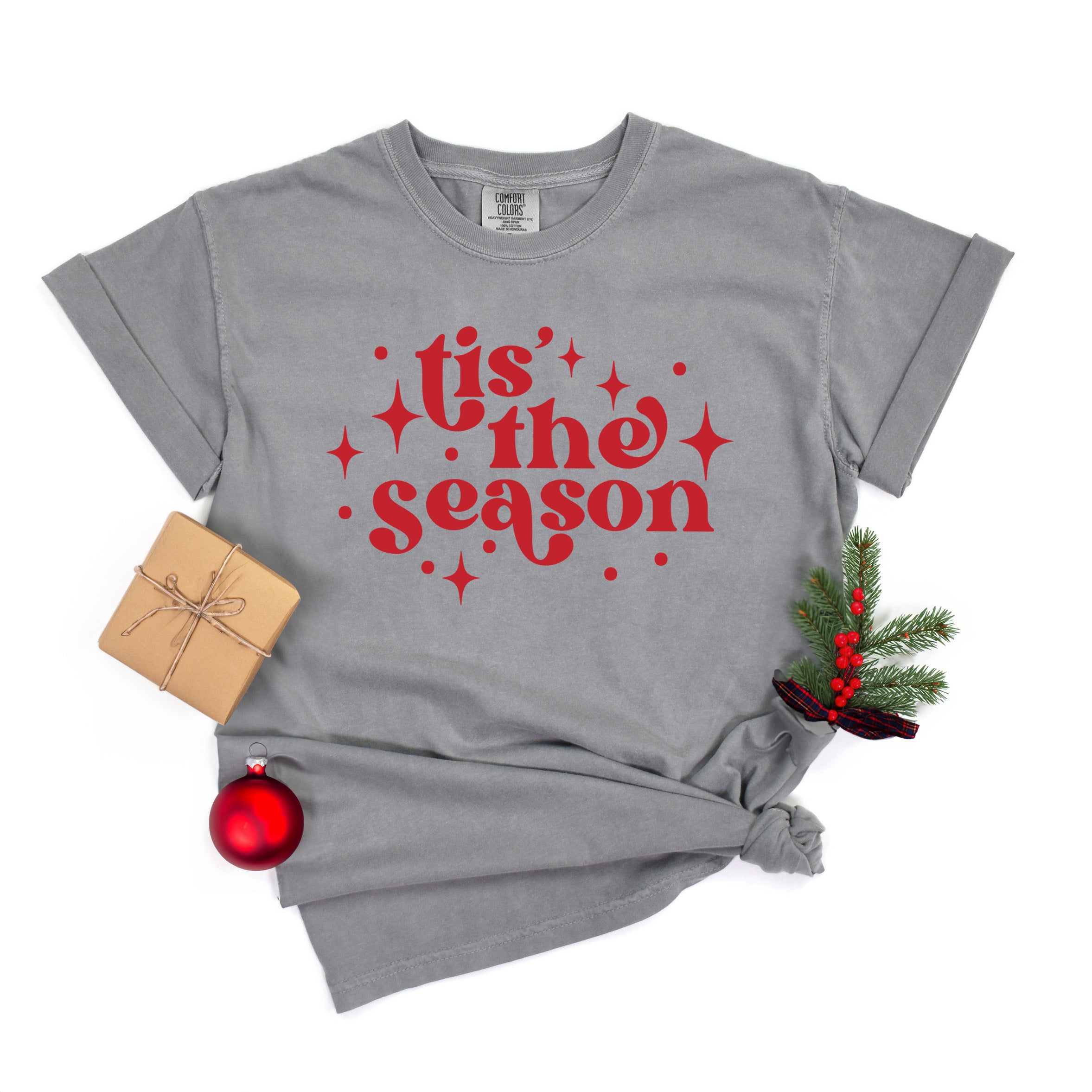 Whimsical Tis The Season | Garment Dyed Tee