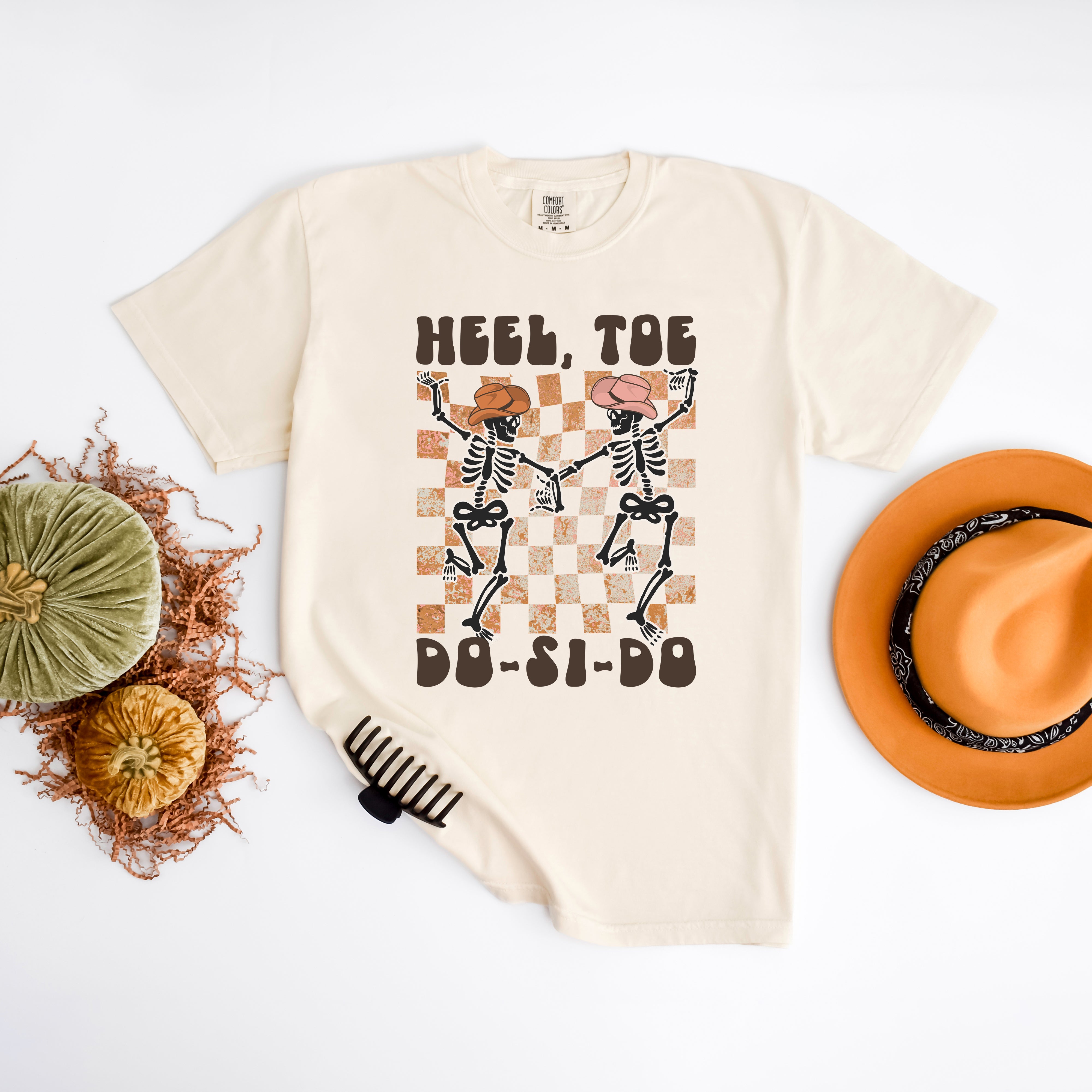 Heel Toe Do-Si-Do | Garment Dyed Short Sleeve Tee