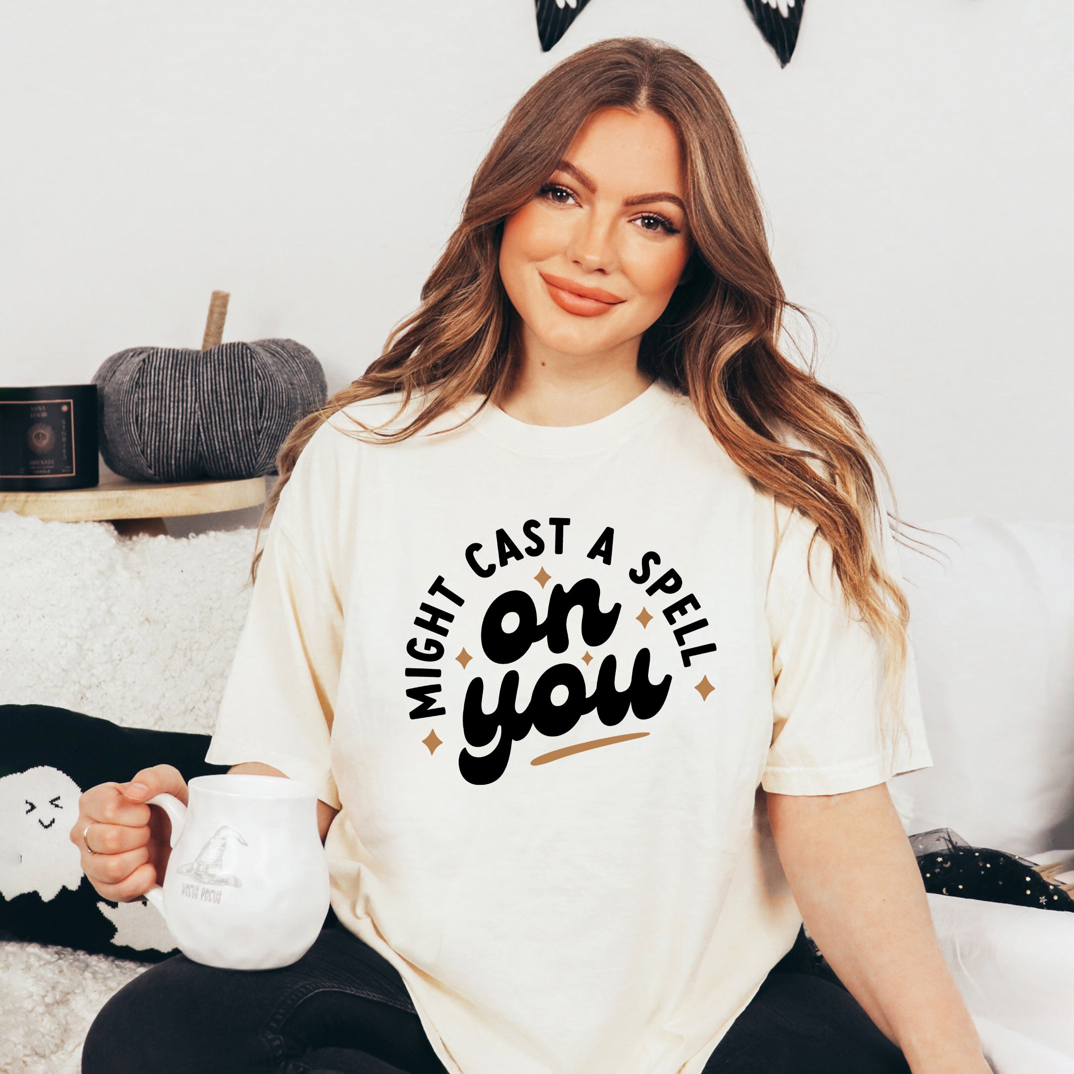 Might Cast A Spell On You | Garment Dyed Short Sleeve Tee