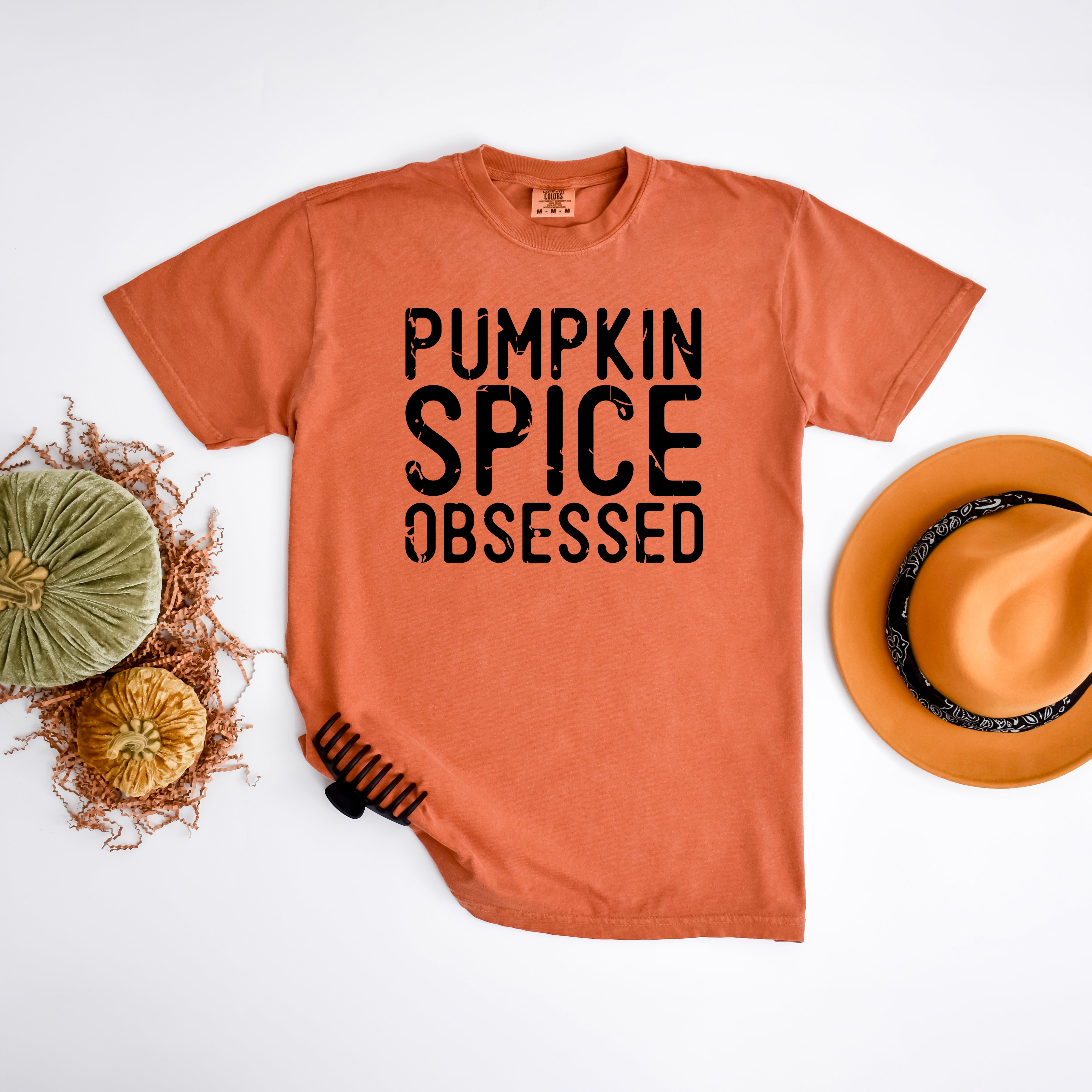 Pumpkin Spice Obsessed | Garment Dyed Tee