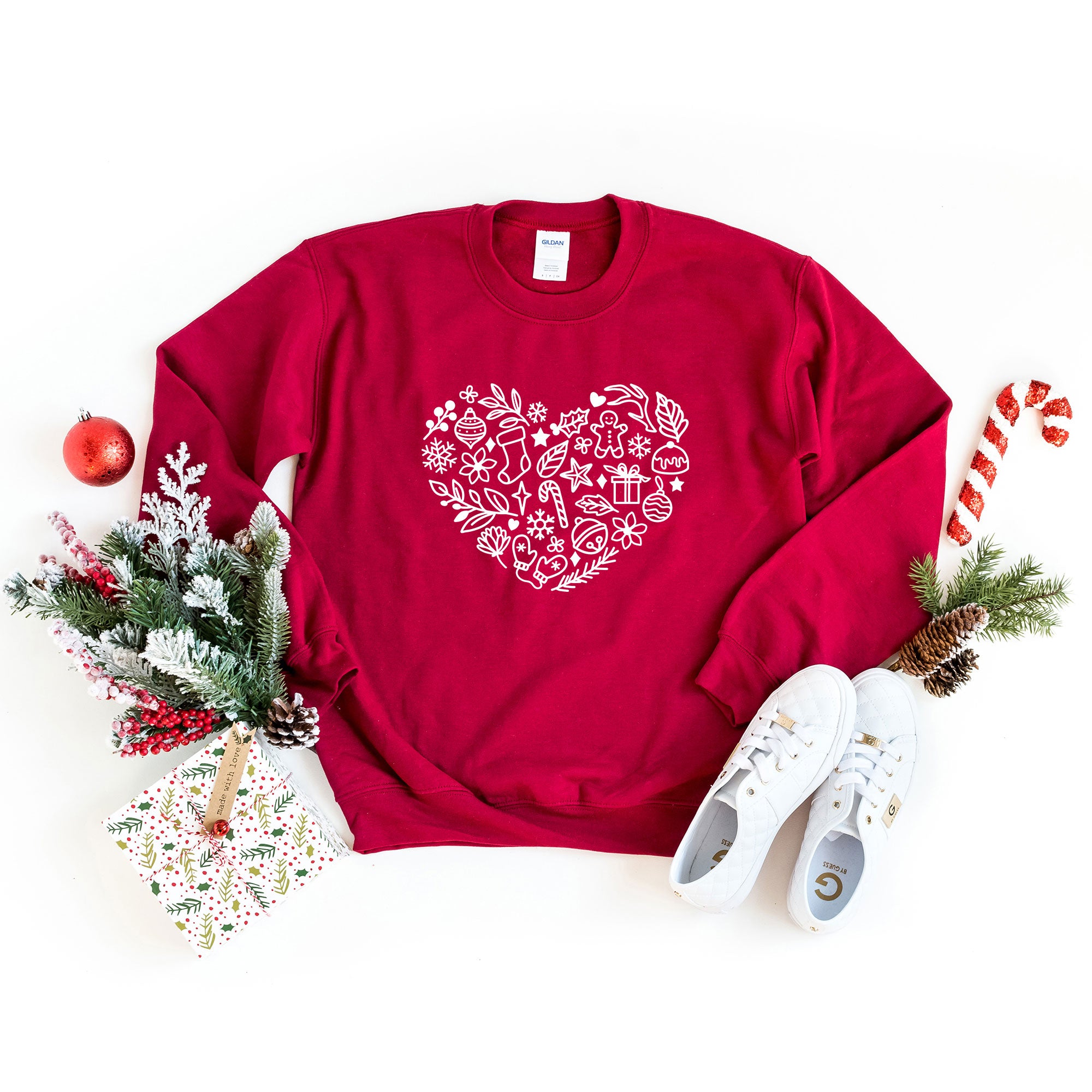 Christmas Heart | Sweatshirt