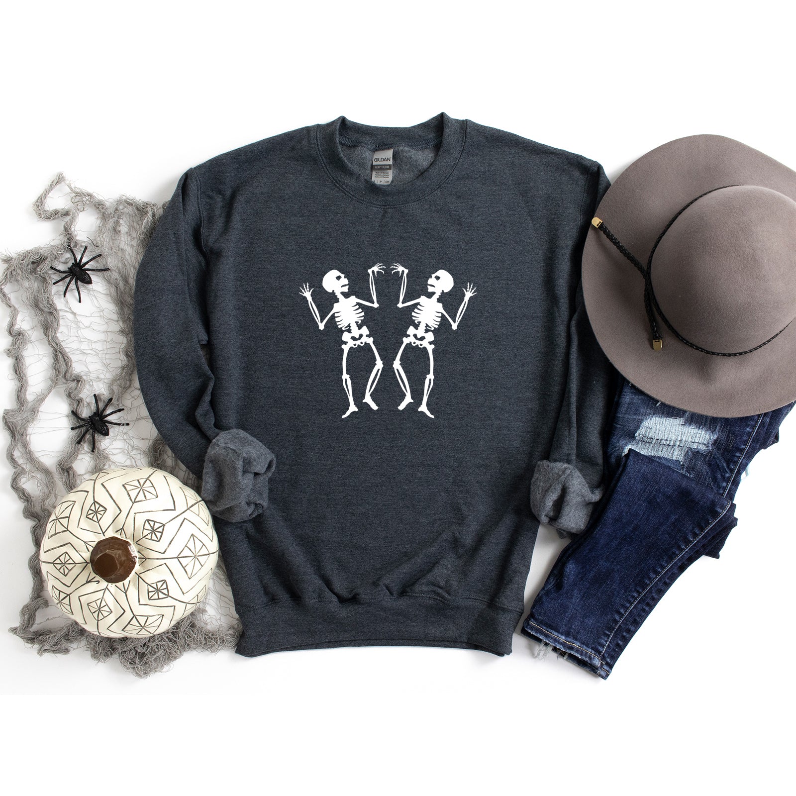 Two Dancing Skeletons | Sweatshirt