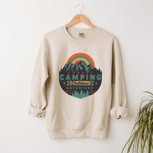 Forest Camping Badge | Sweatshirt