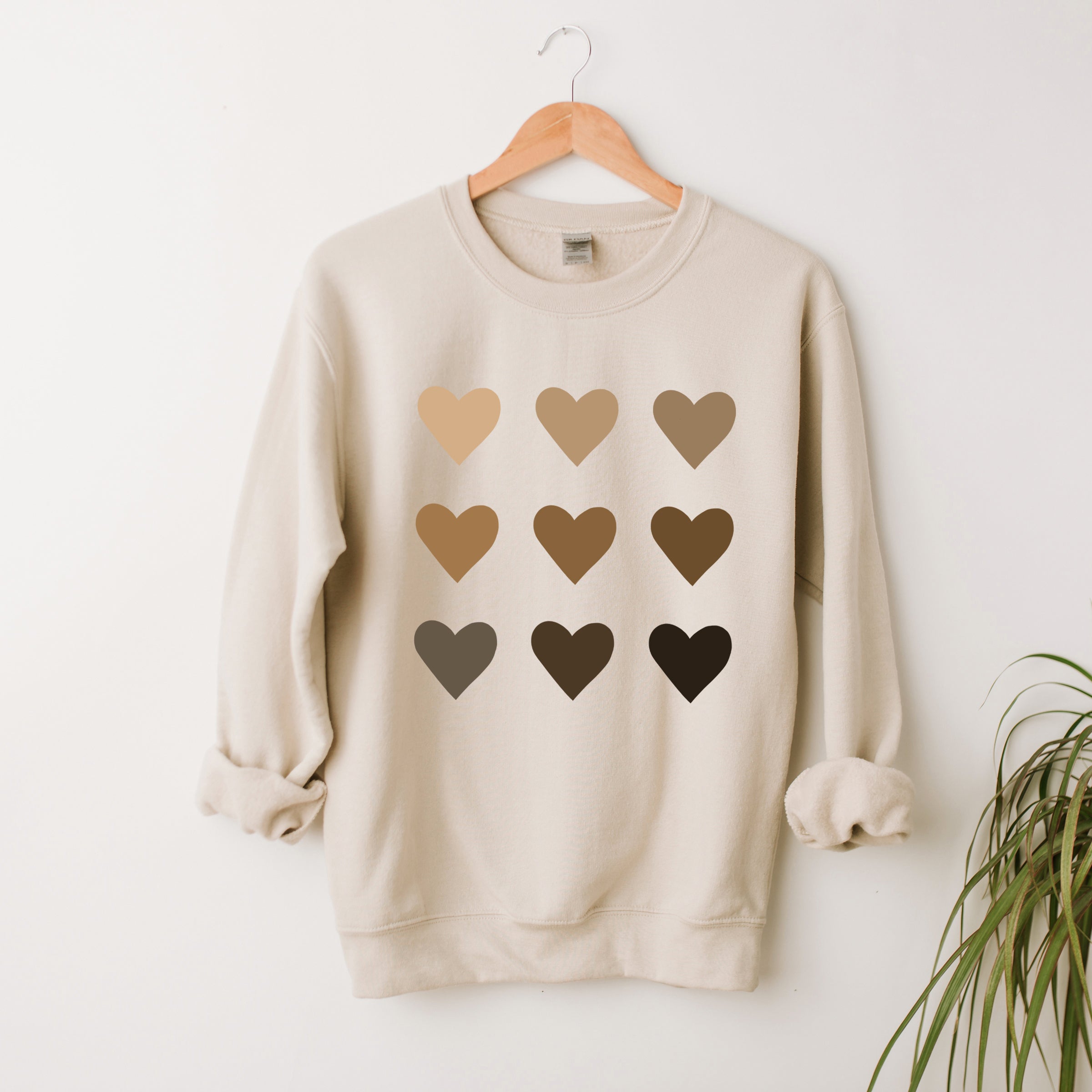 Melanin Hearts | Sweatshirt