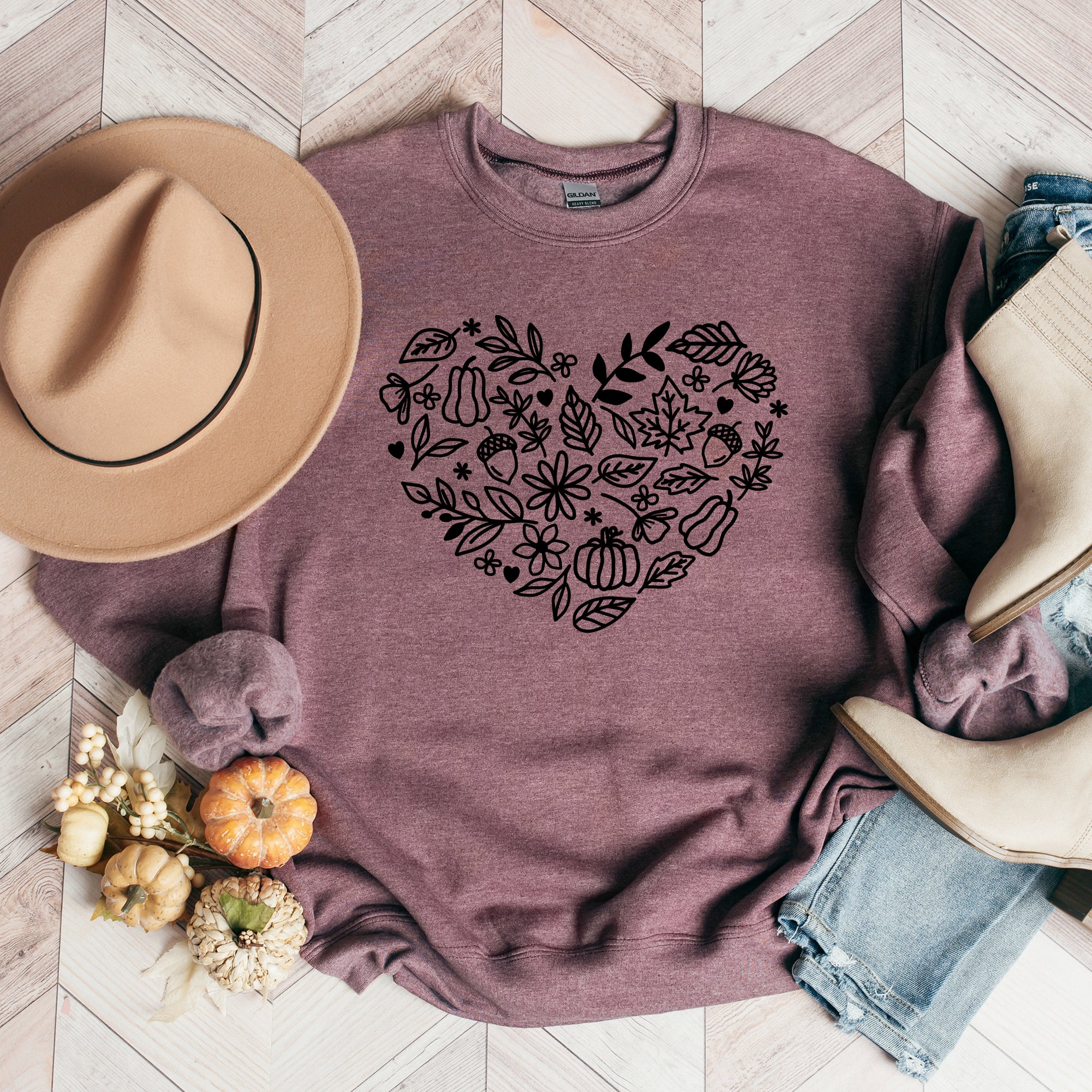 Fall Heart | Sweatshirt