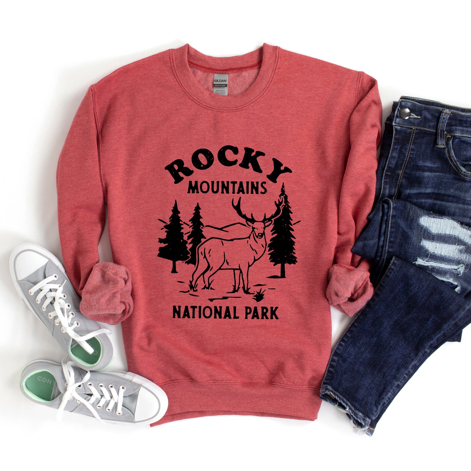Vintage Rocky Mountain National Park | Sweatshirt
