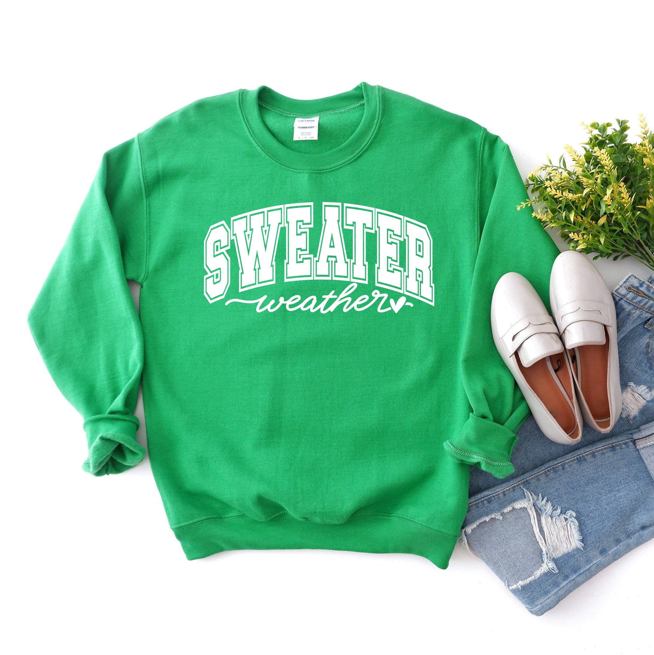 Sweater Weather Bold | Sweatshirt