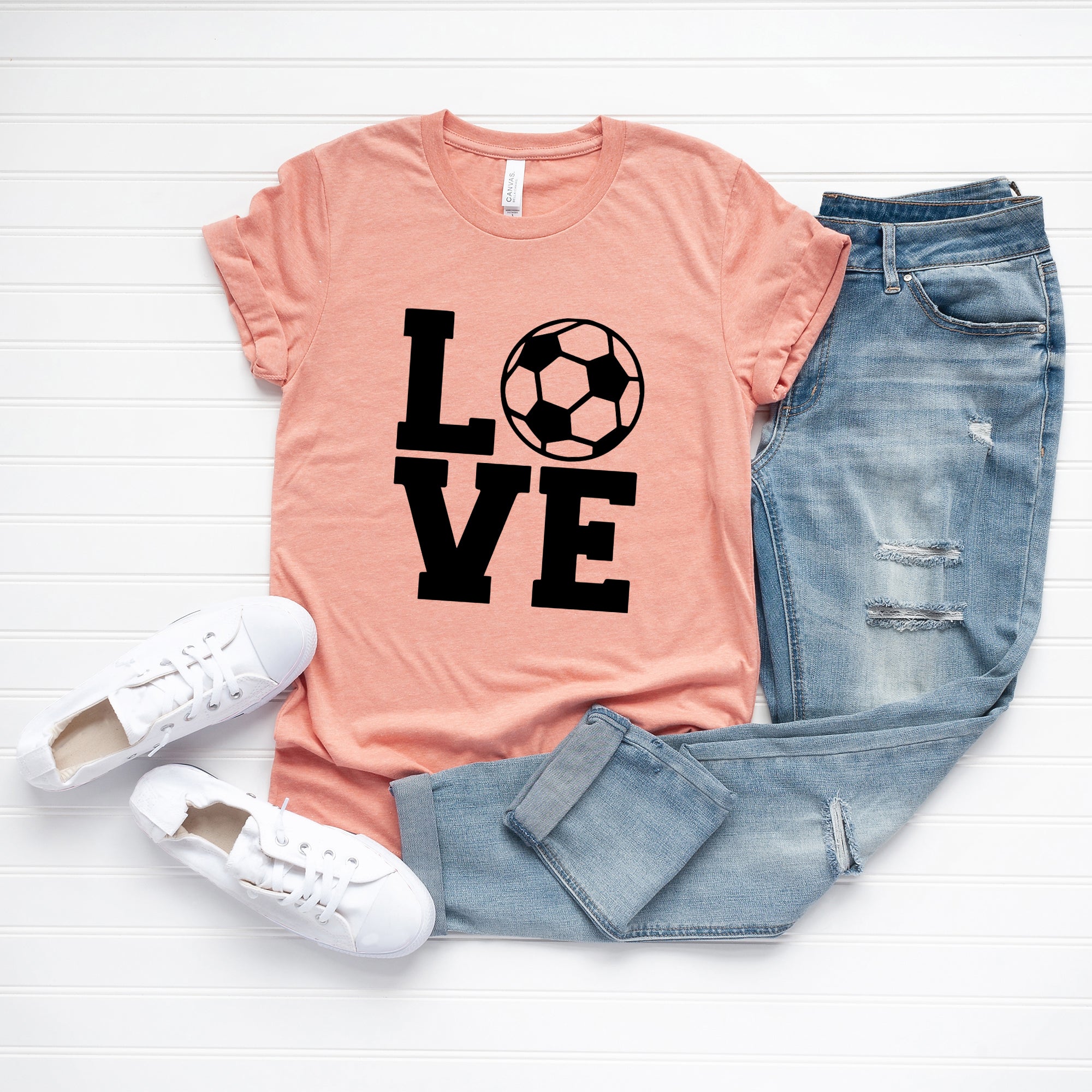 Love Soccer | Short Sleeve Graphic Tee