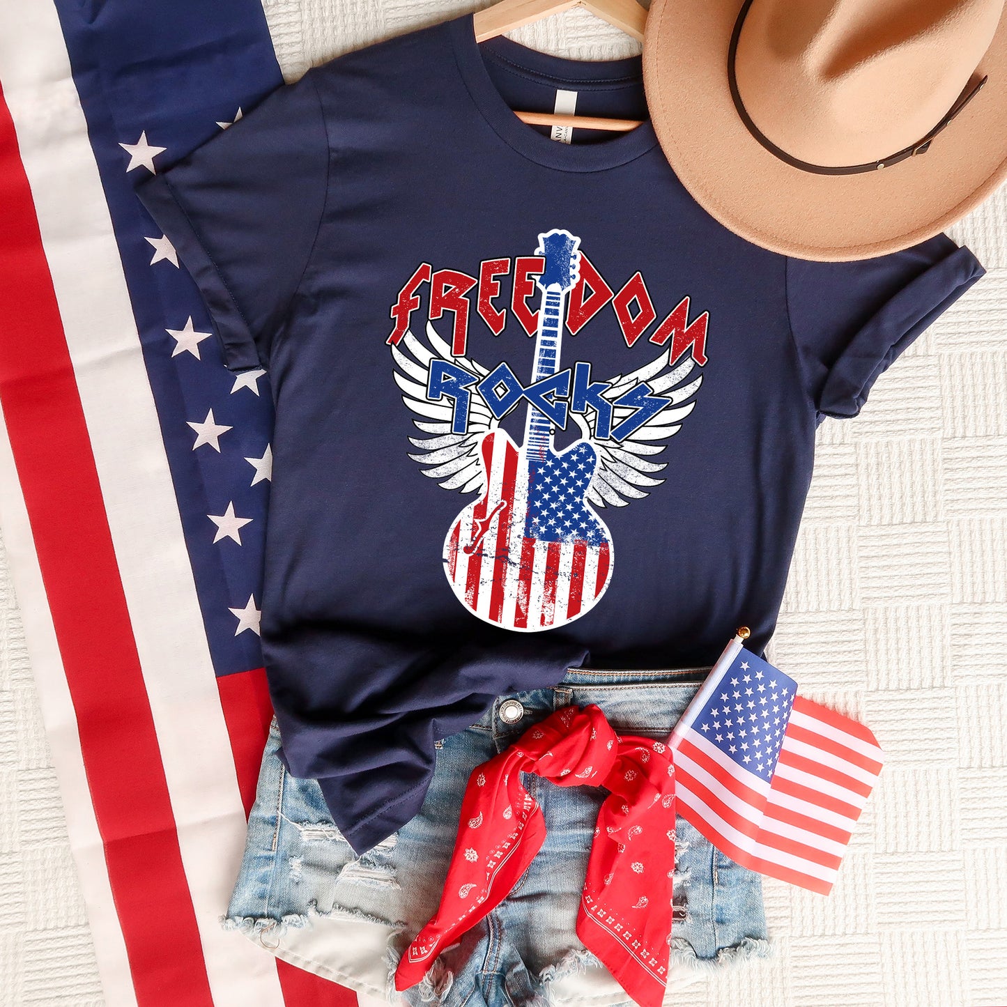 Freedom Rocks | Short Sleeve Graphic Tee