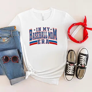 In My Baseball Mom Era | Short Sleeve Graphic Tee
