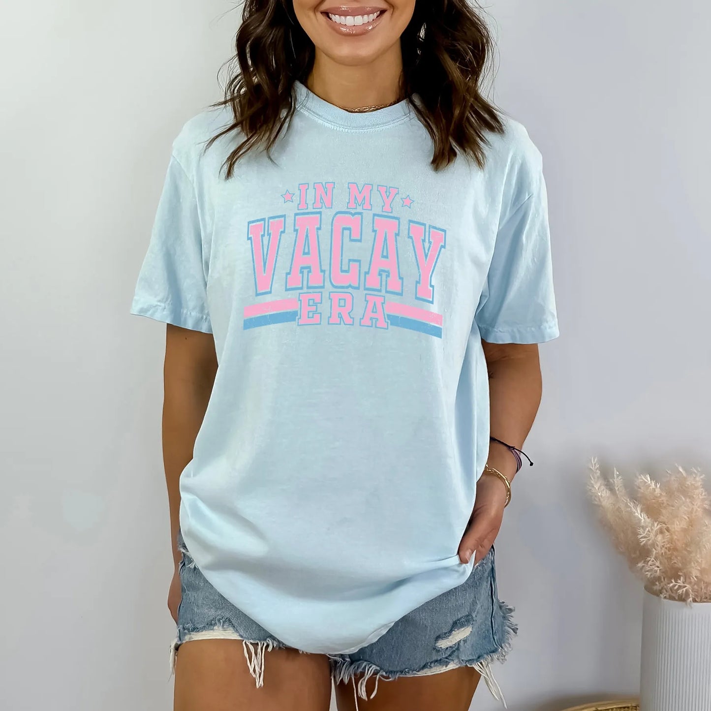 In My Vacay Era | Garment Dyed Short Sleeve Tee