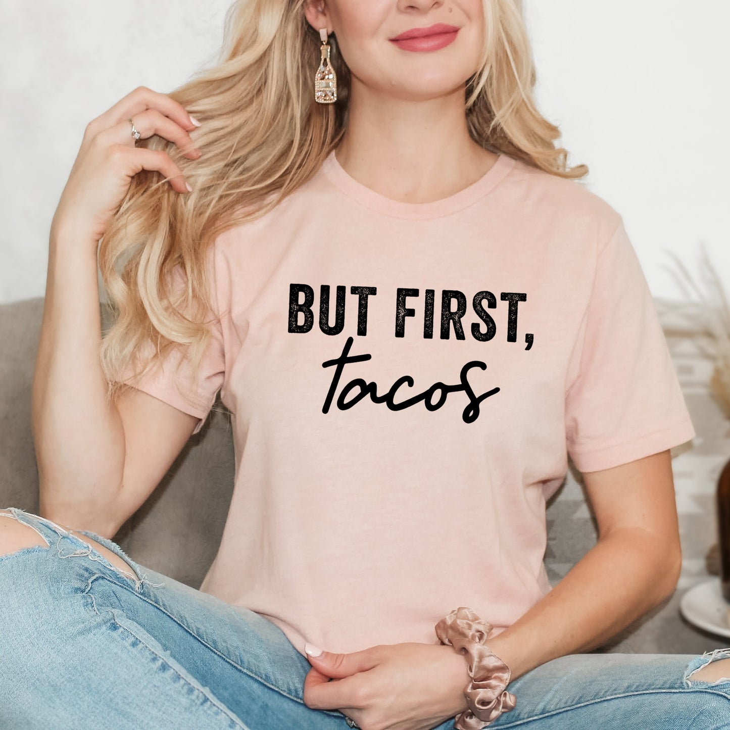 But First, Tacos | Short Sleeve Graphic Tee