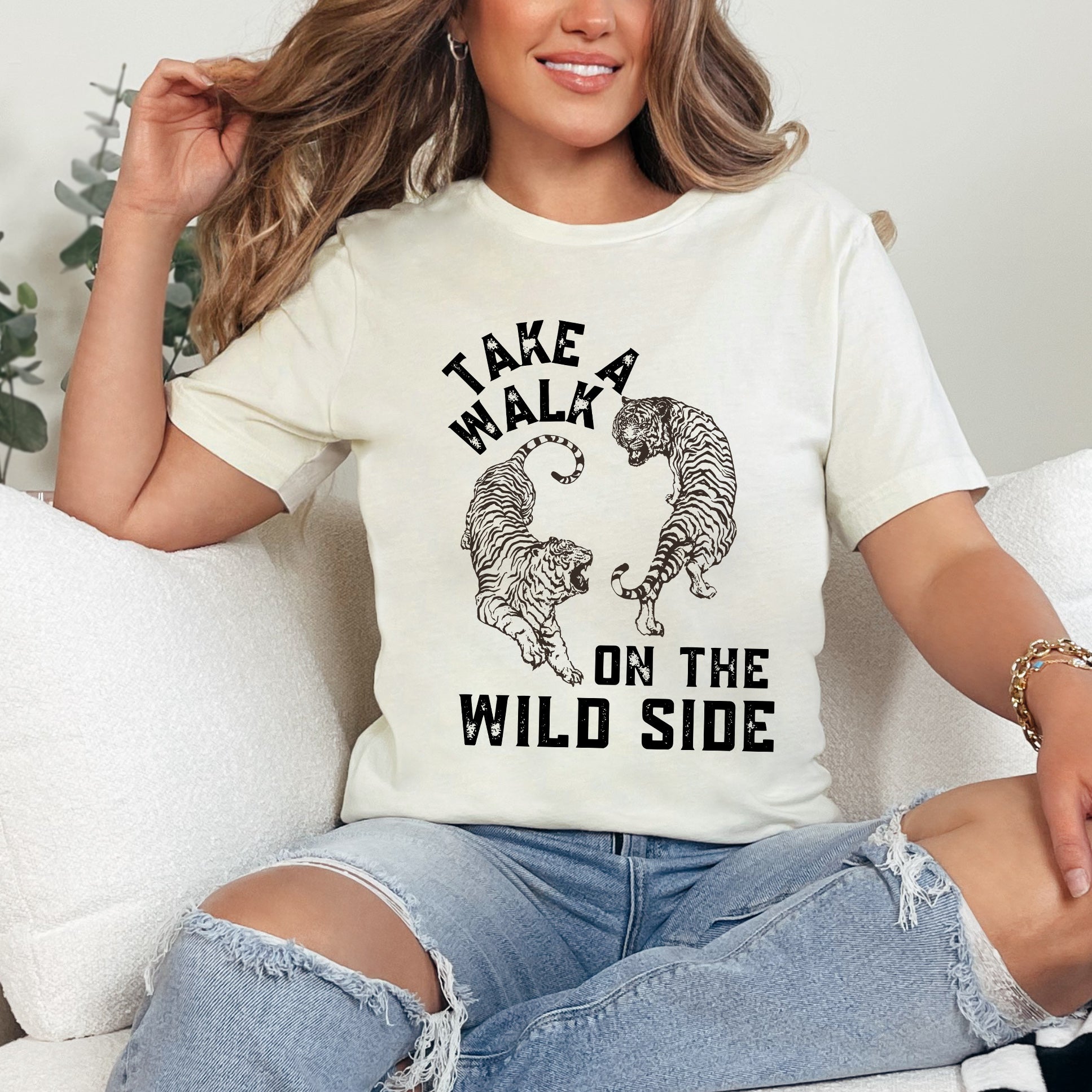 Wild Side Tigers | Short Sleeve Graphic Tee