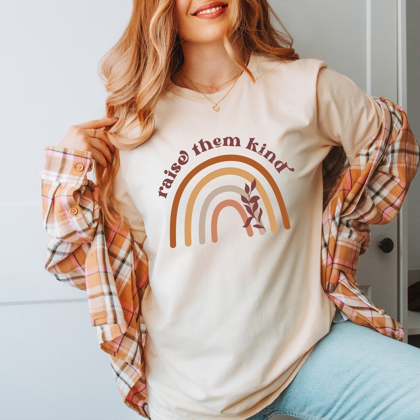 Raise Them Kind Rainbow | Short Sleeve Graphic Tee