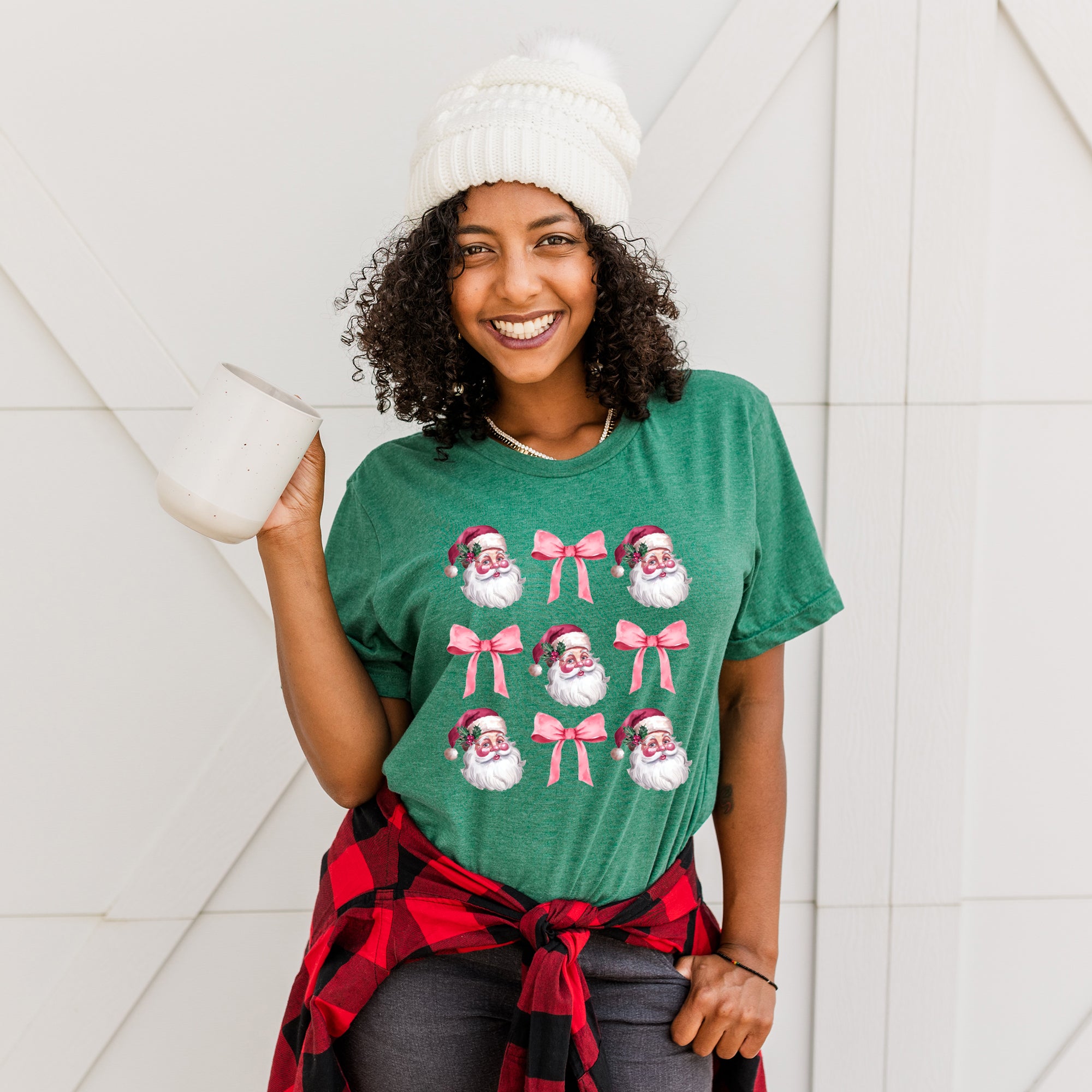 Coquette Santa Chart | Short Sleeve Crewneck