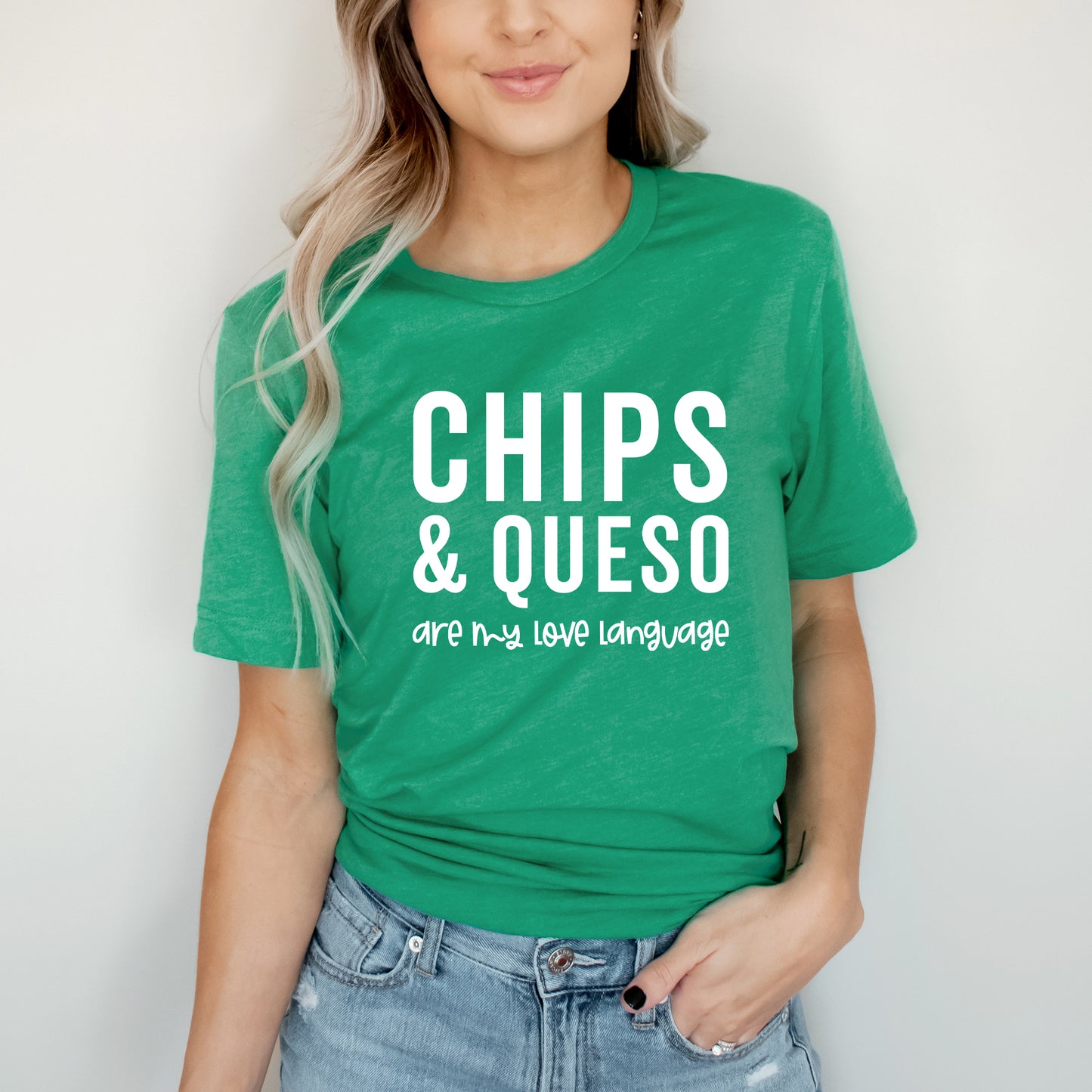 Chips And Queso Are My Love Language | Short Sleeve Graphic Tee