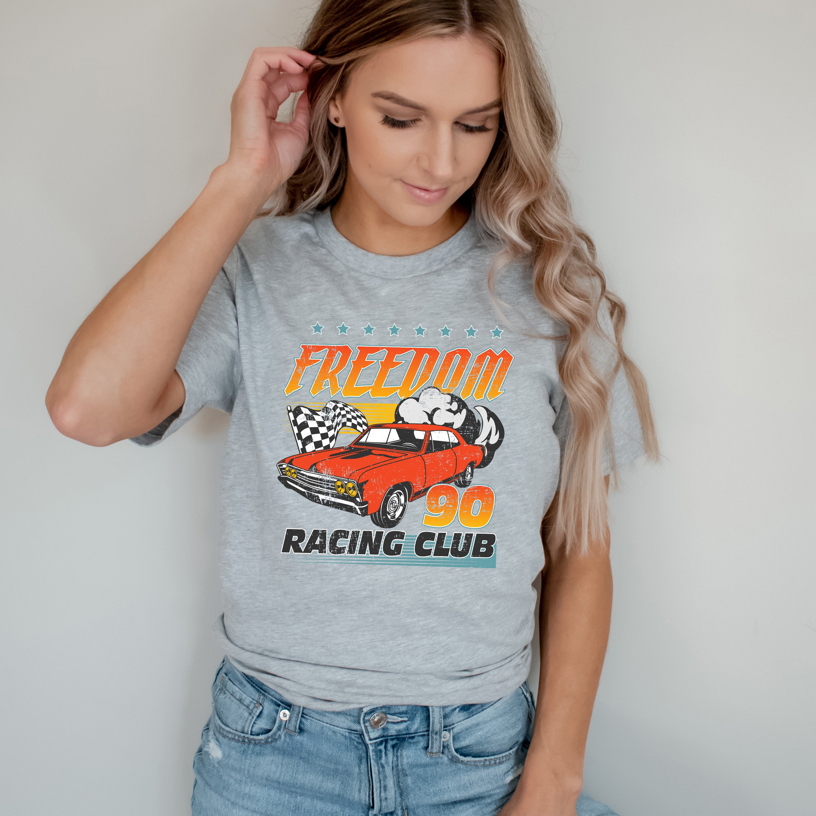 Freedom Racing Club | Short Sleeve Graphic Tee