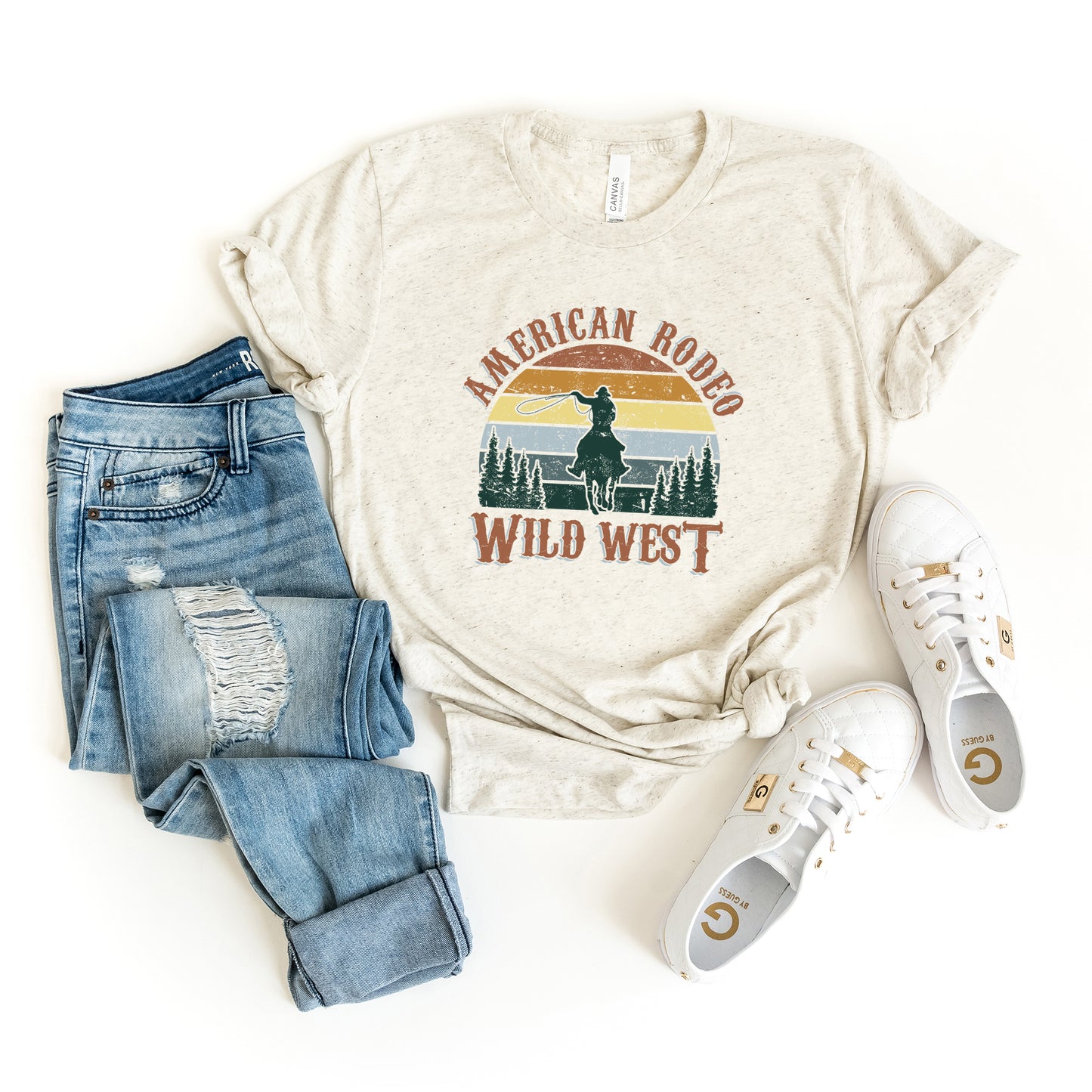 American Rodeo Wild West | Short Sleeve Graphic Tee