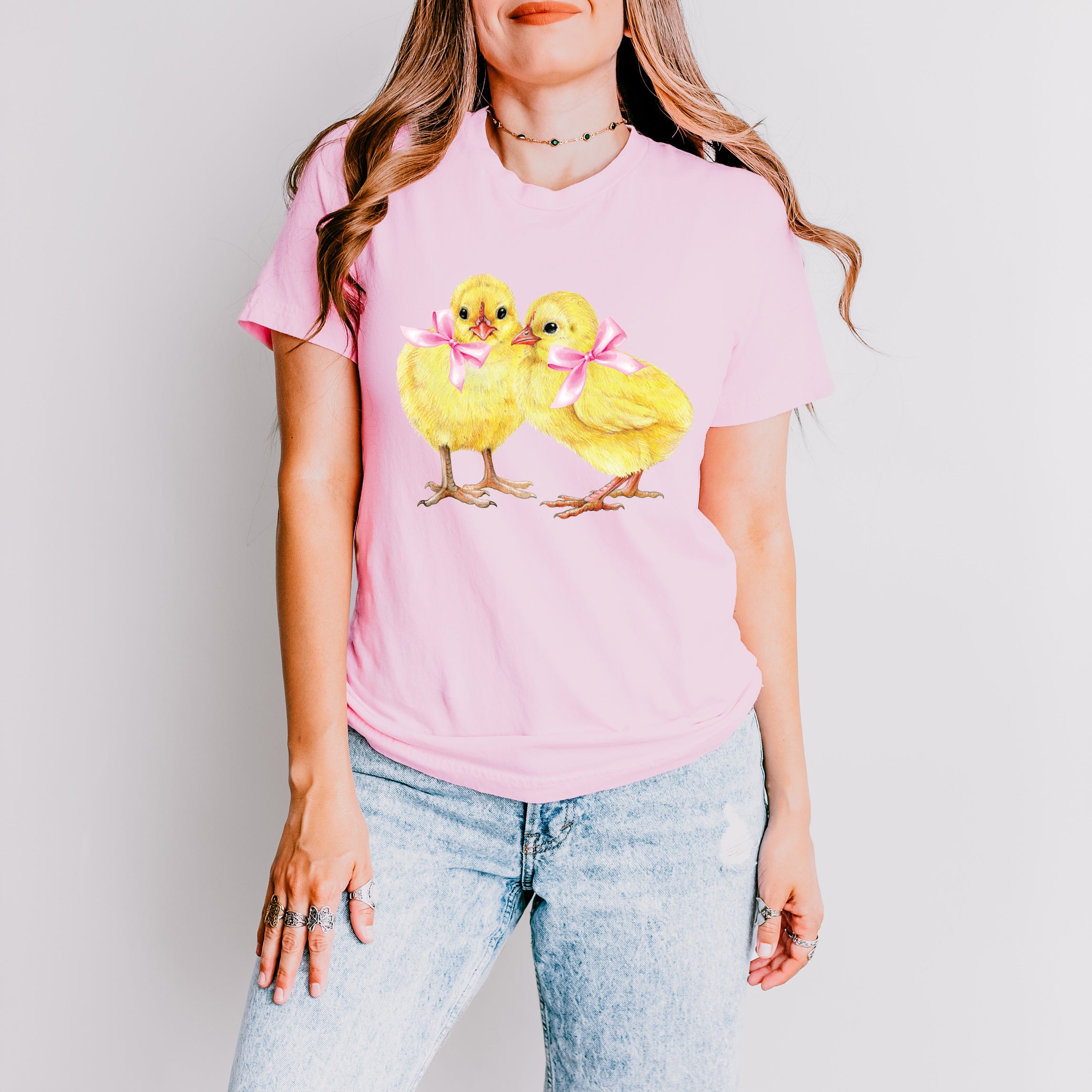 Coquette Yellow Chicks | Short Sleeve Graphic Tee