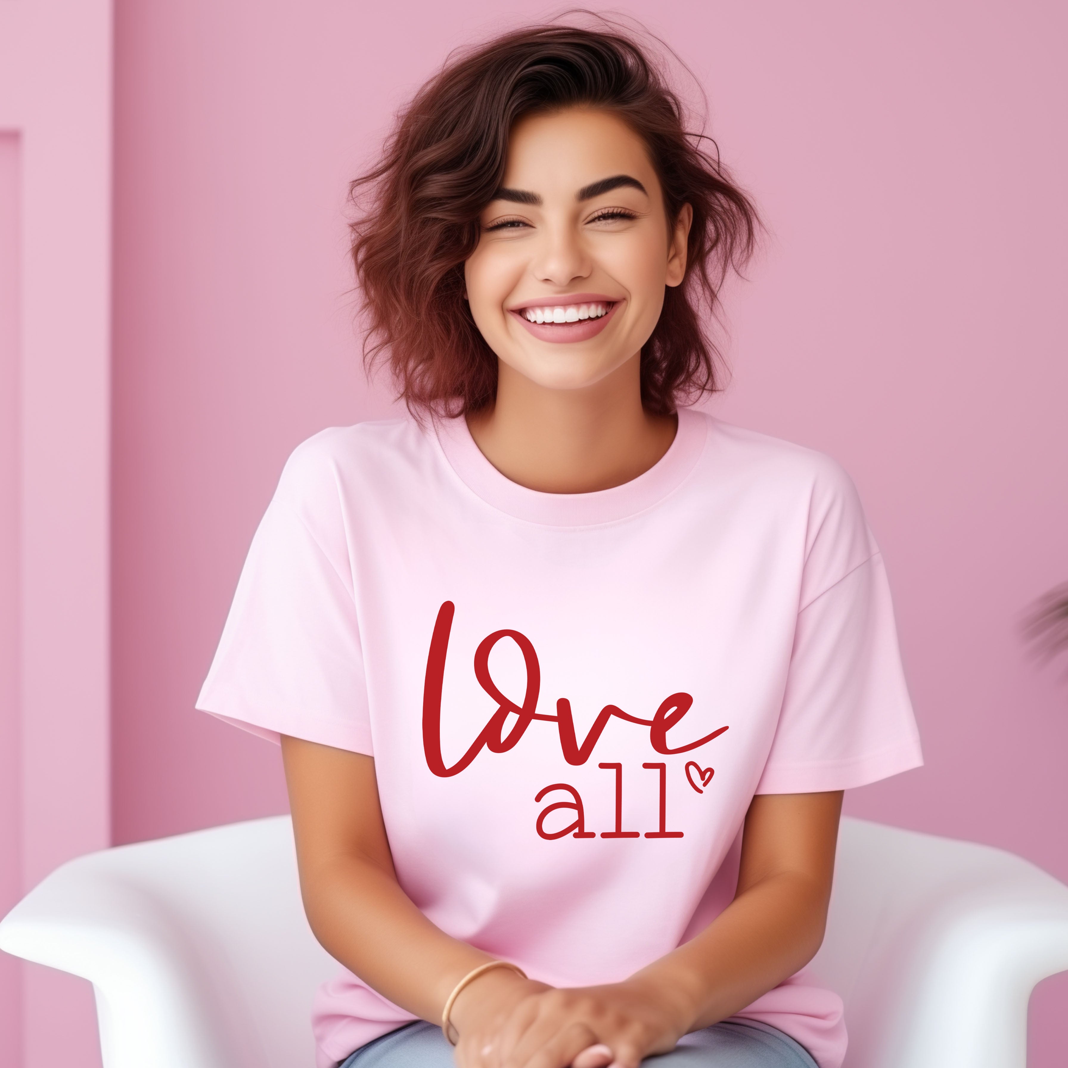 Love All | Short Sleeve Graphic Tee