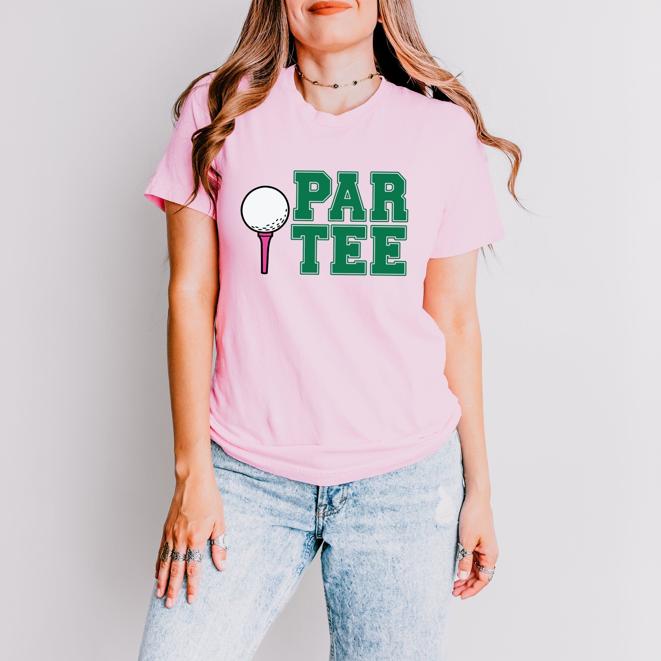 Golf Par Tee Varsity | Short Sleeve Crew Neck