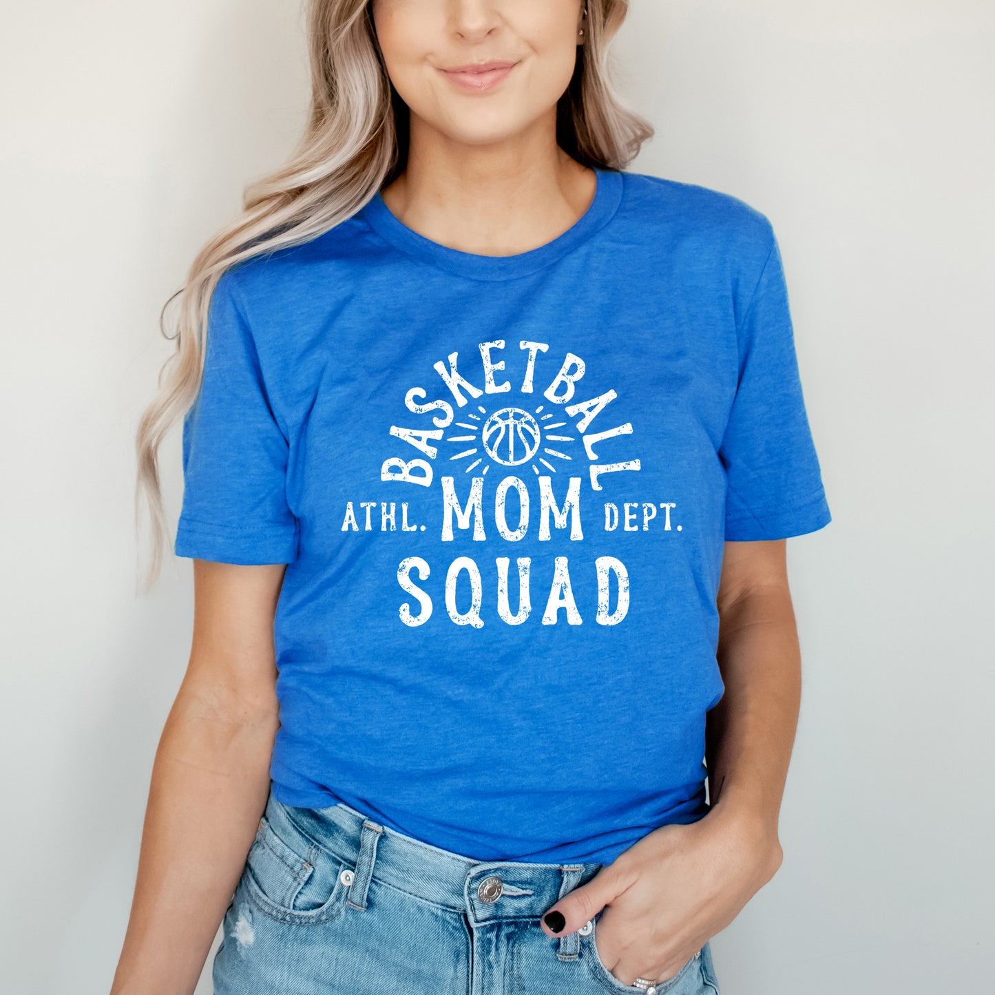 Basketball Mom Squad | Short Sleeve Graphic Tee