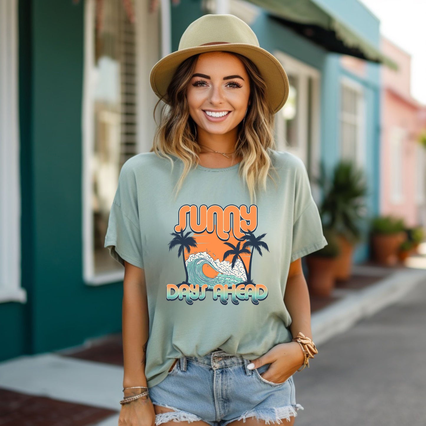 Sunny Days Ahead | Short Sleeve Graphic Tee