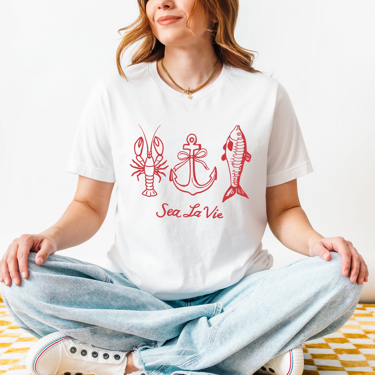 Sea La Vie 3 Across | Short Sleeve Graphic Tee