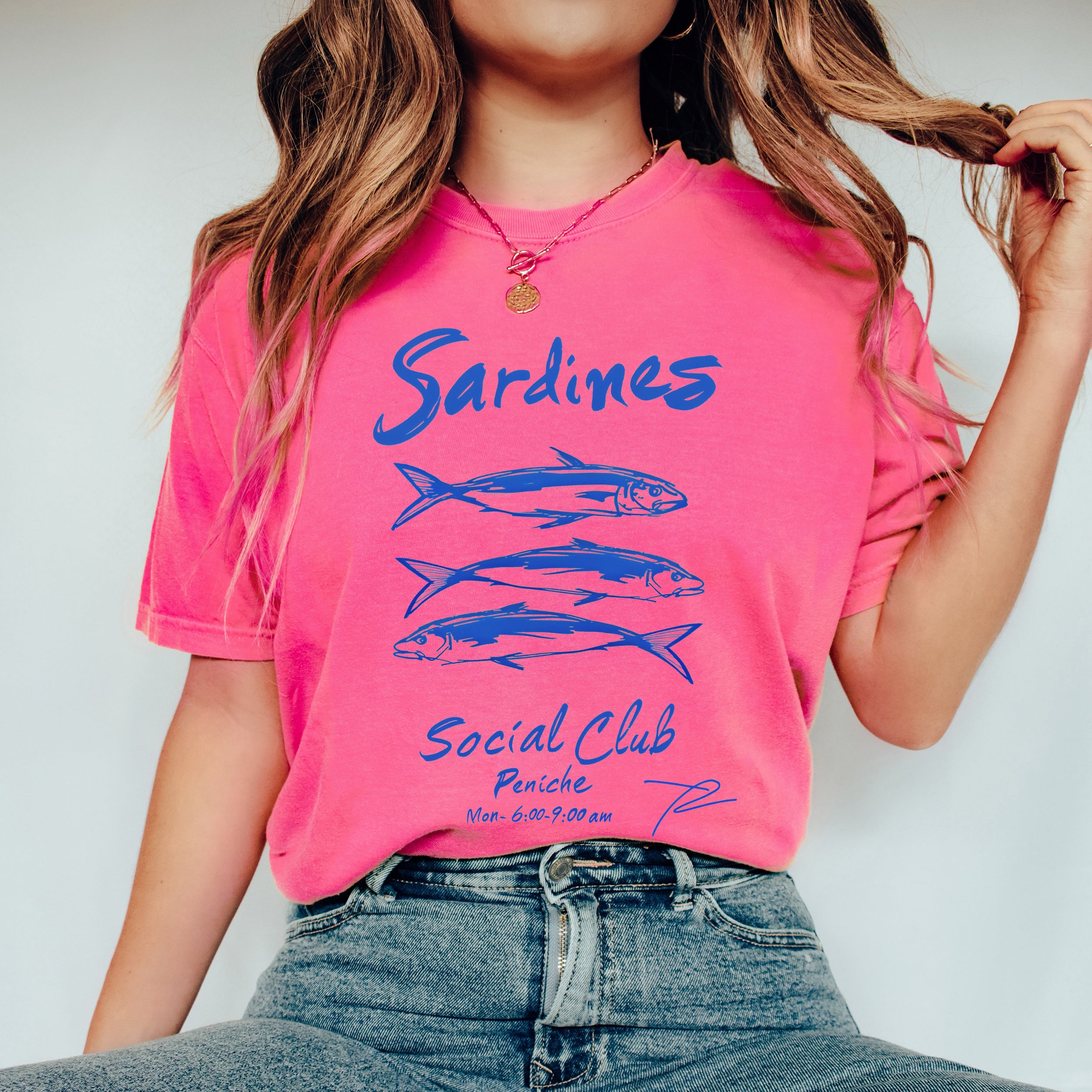 Sardines Social Club | Garment Dyed Tee